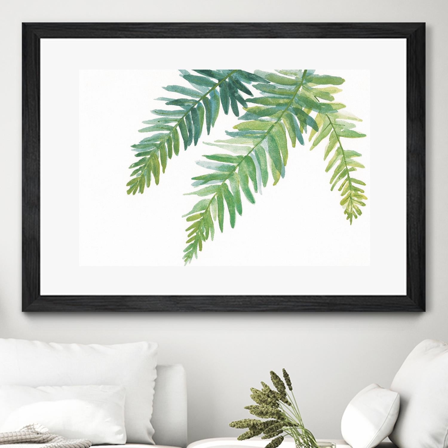 Bohemian Summer III by Chris Paschke on GIANT ART - green tropical