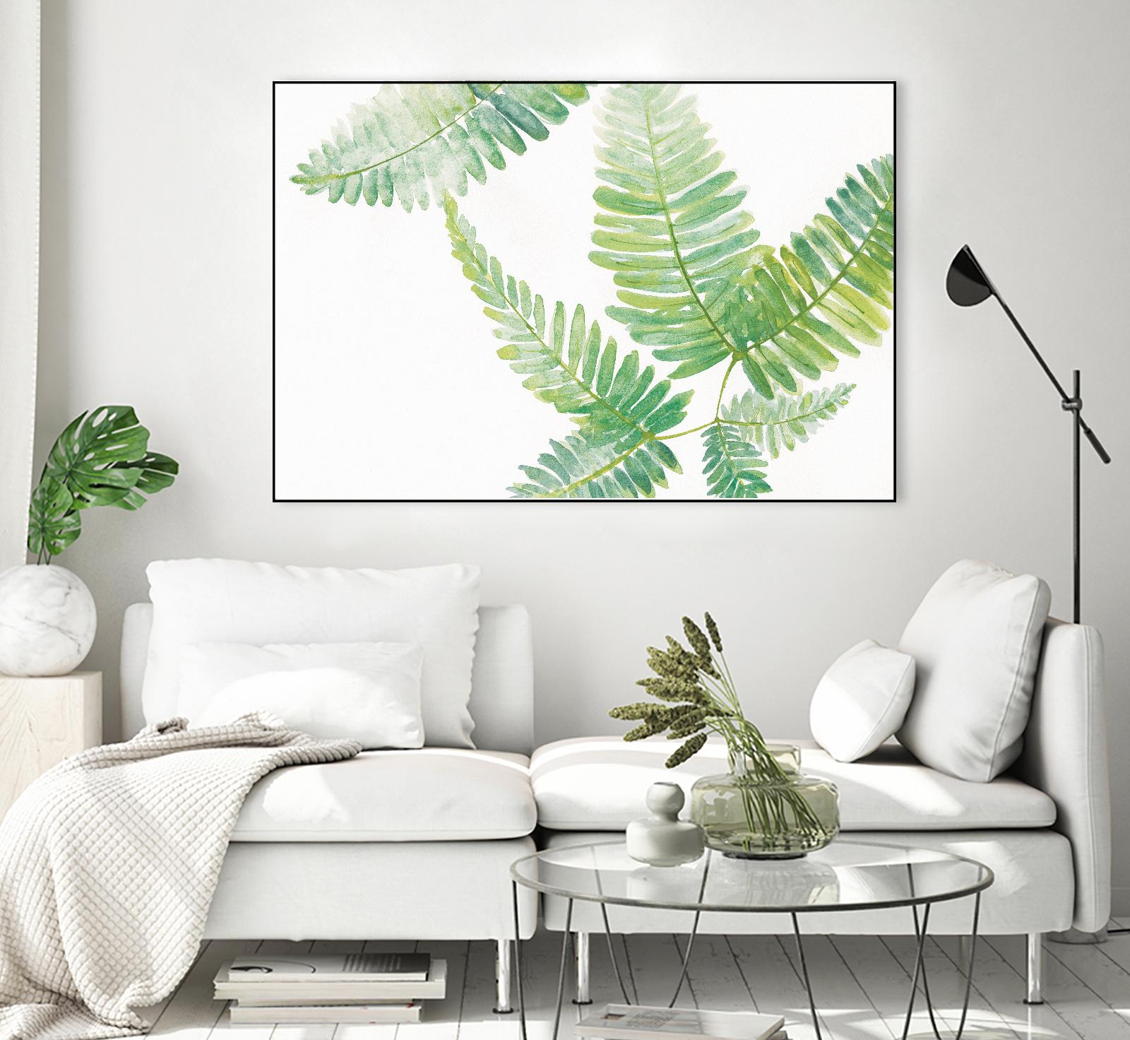 Ferns I by Chris Paschke on GIANT ART - green tropical