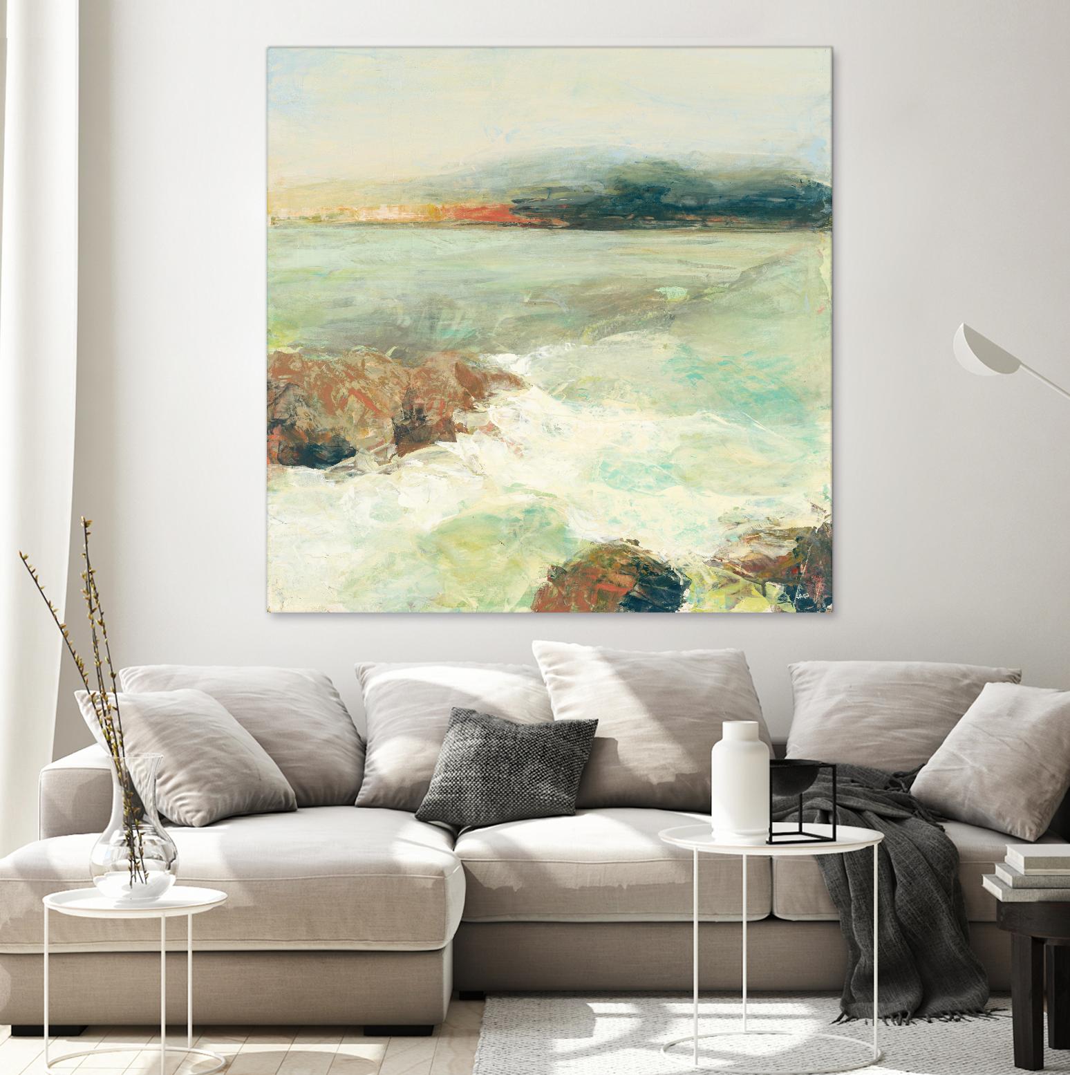 Point Lobos Crop by Julia Purinton on GIANT ART - brown abstract
