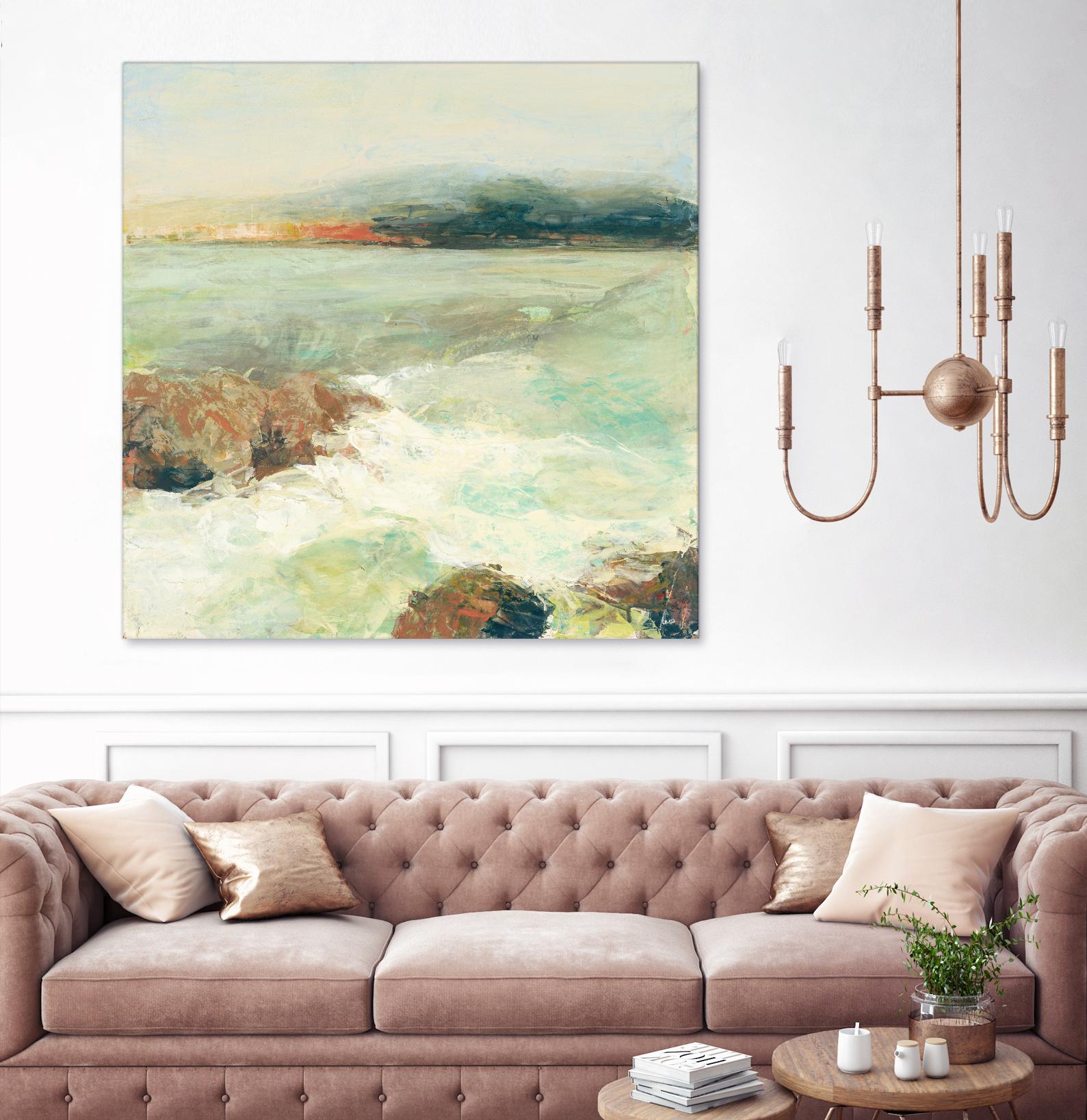 Point Lobos Crop by Julia Purinton on GIANT ART - brown abstract