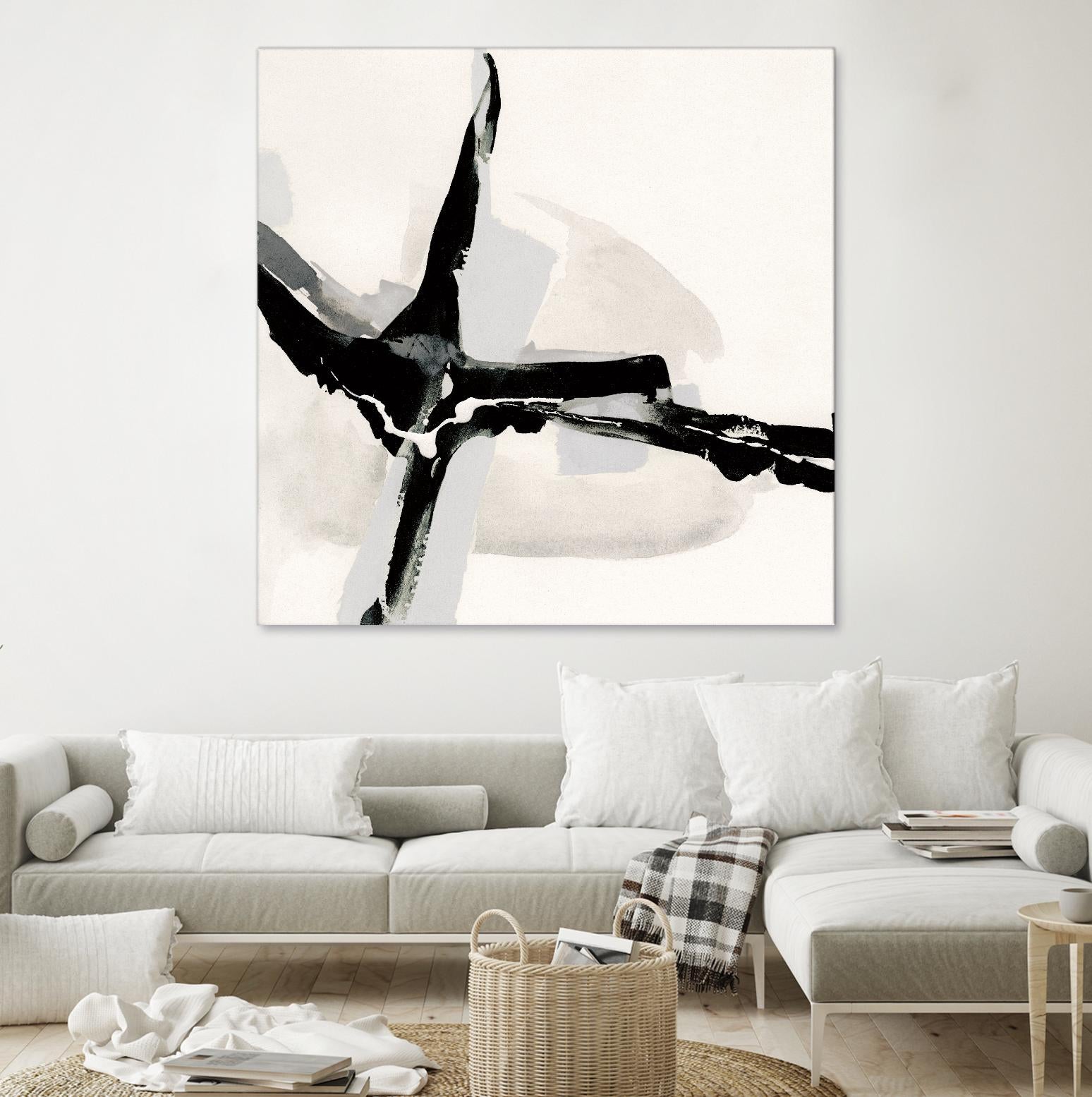 Creamy Neutral I by Chris Paschke on GIANT ART - white abstract