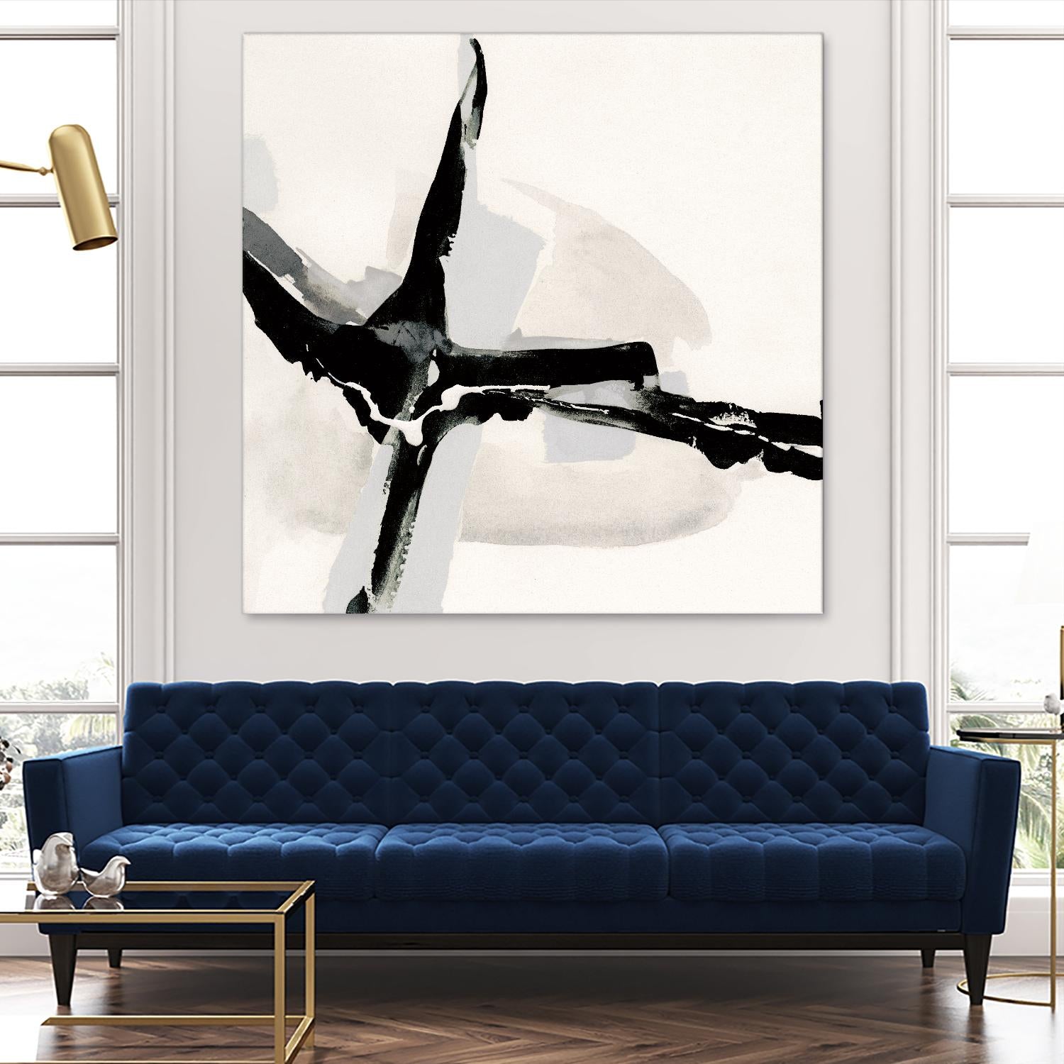 Creamy Neutral I by Chris Paschke on GIANT ART - white abstract