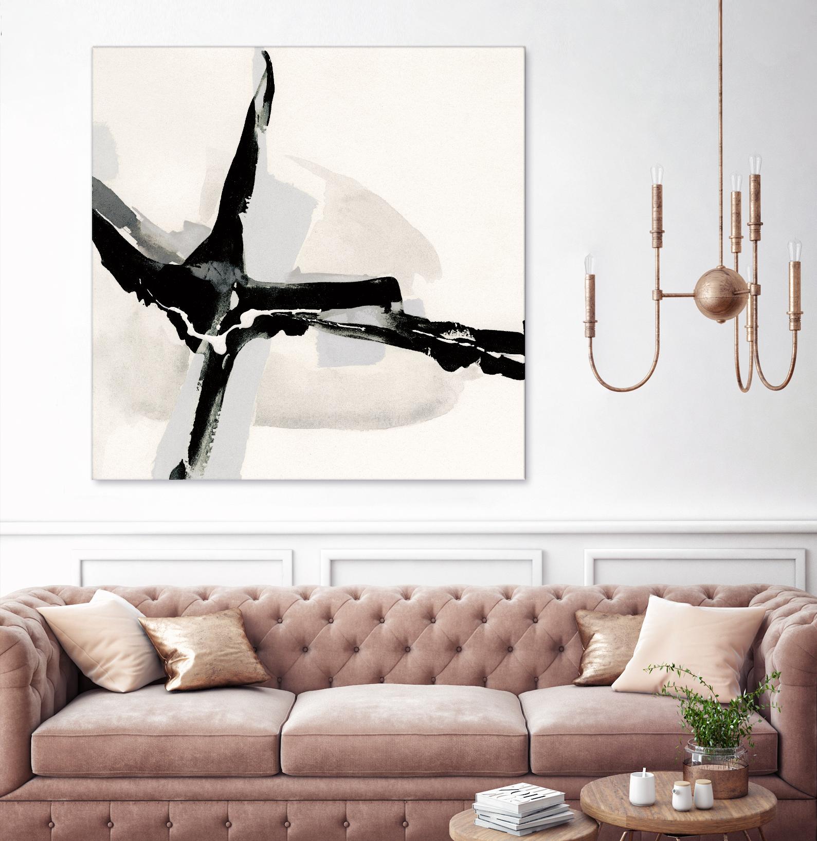 Creamy Neutral I by Chris Paschke on GIANT ART - white abstract