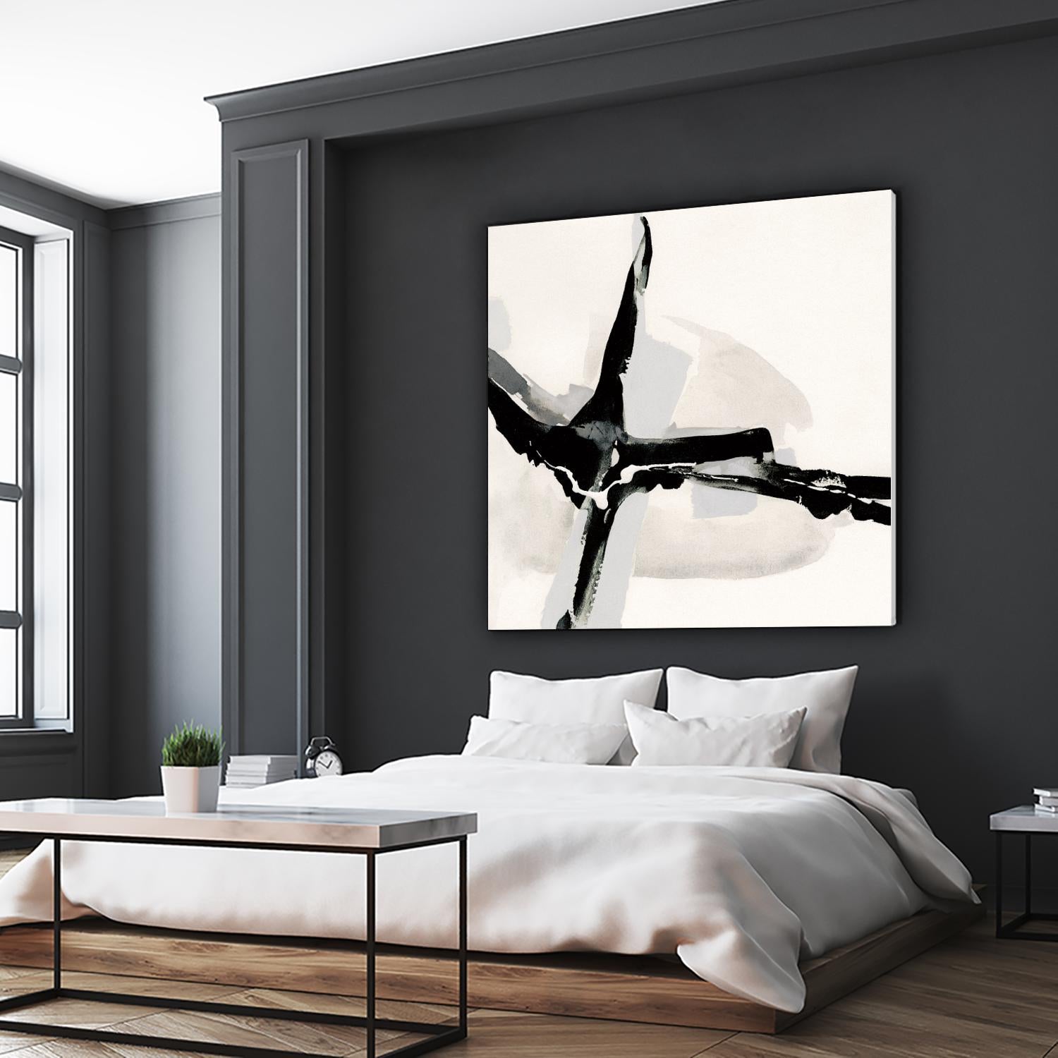 Creamy Neutral I by Chris Paschke on GIANT ART - white abstract