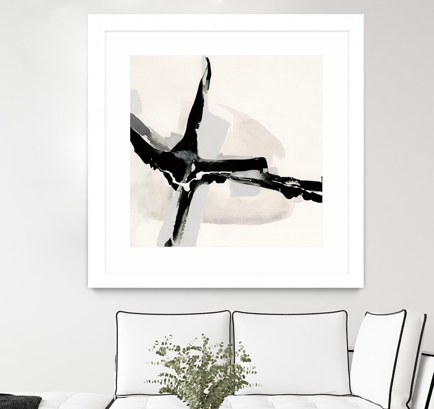 Creamy Neutral I by Chris Paschke on GIANT ART - white abstract