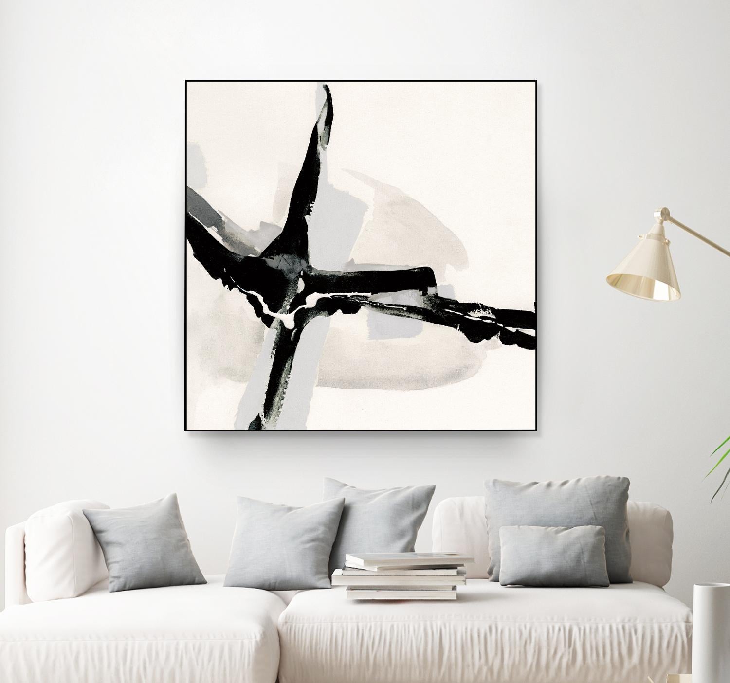 Creamy Neutral I by Chris Paschke on GIANT ART - white abstract