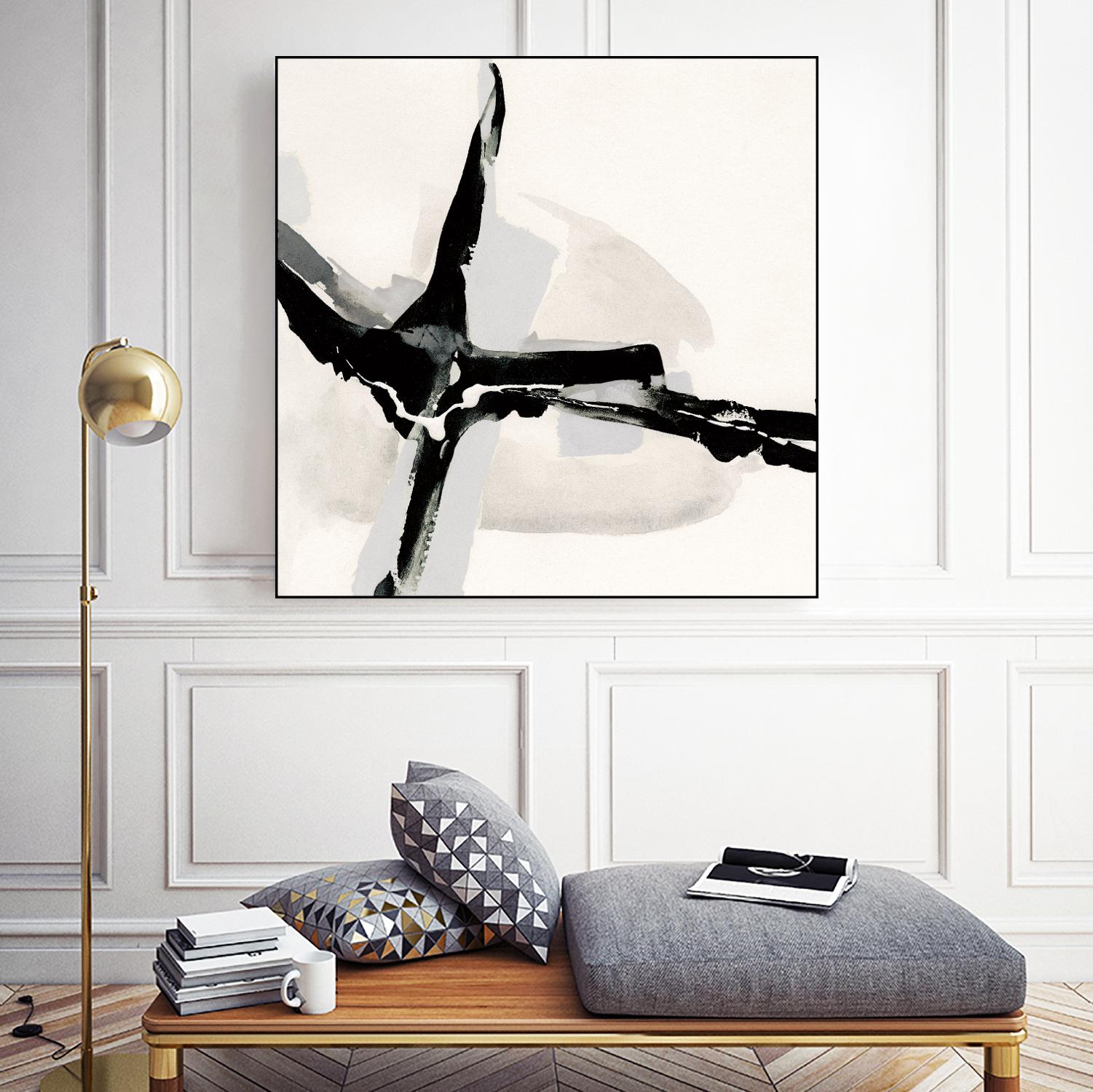 Creamy Neutral I by Chris Paschke on GIANT ART - white abstract