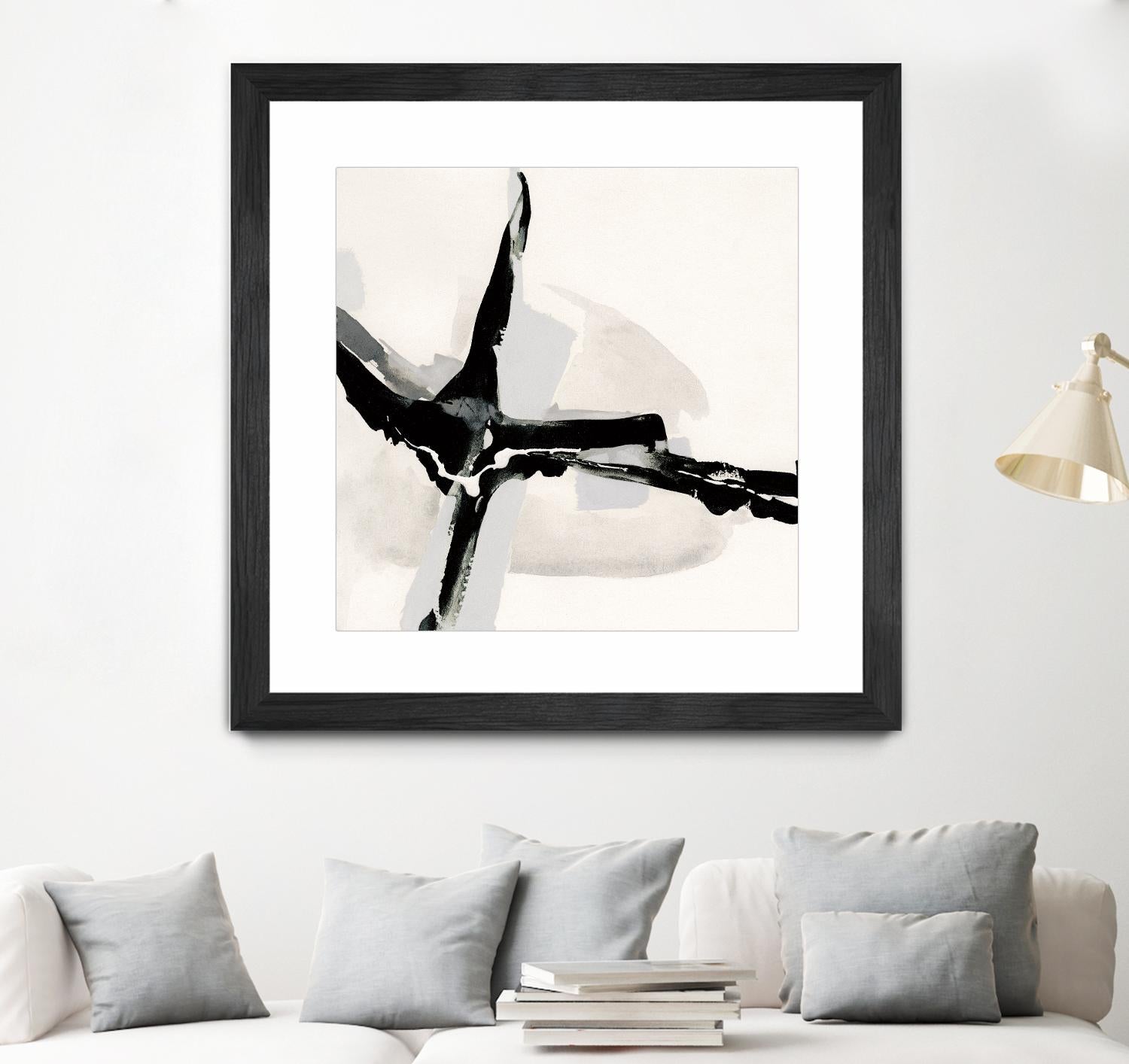 Creamy Neutral I by Chris Paschke on GIANT ART - white abstract