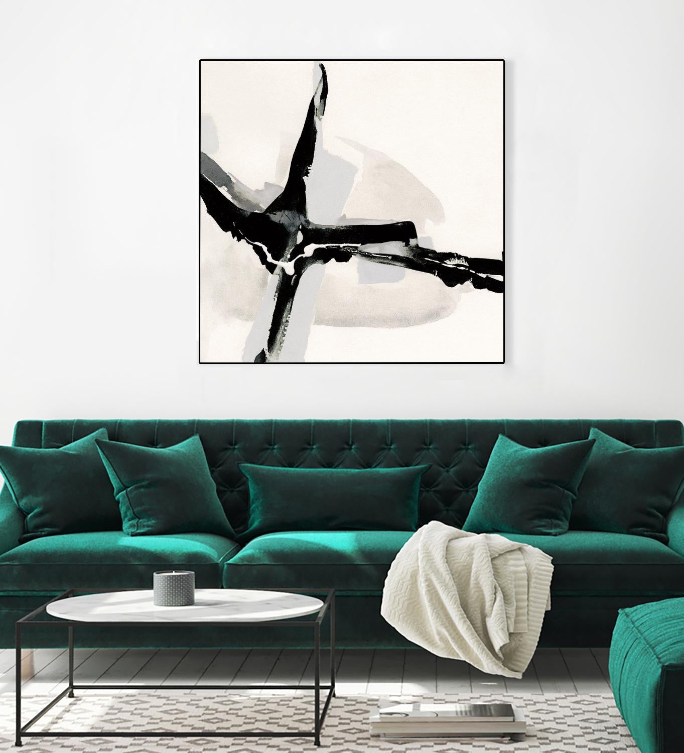 Creamy Neutral I by Chris Paschke on GIANT ART - white abstract