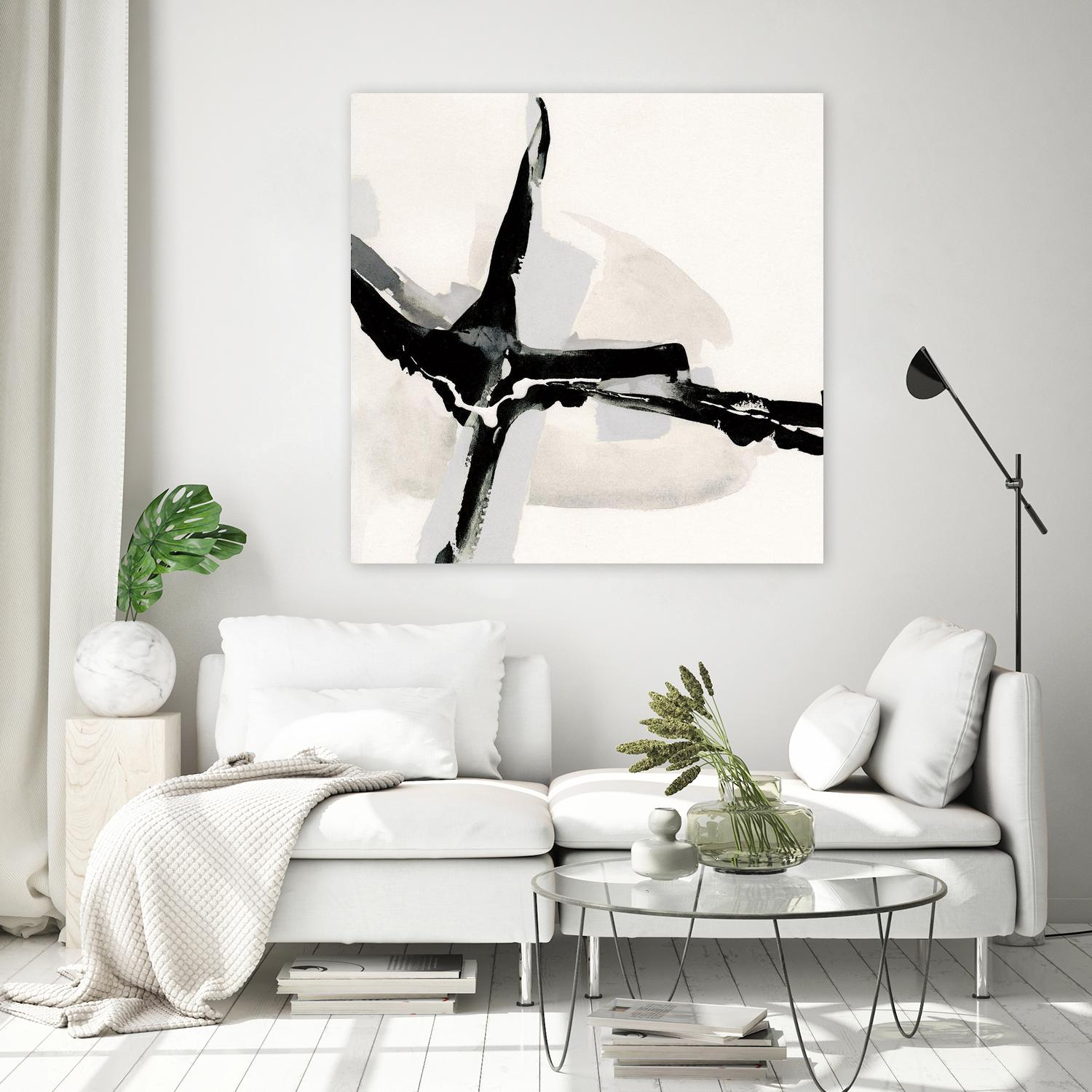 Creamy Neutral I by Chris Paschke on GIANT ART - white abstract