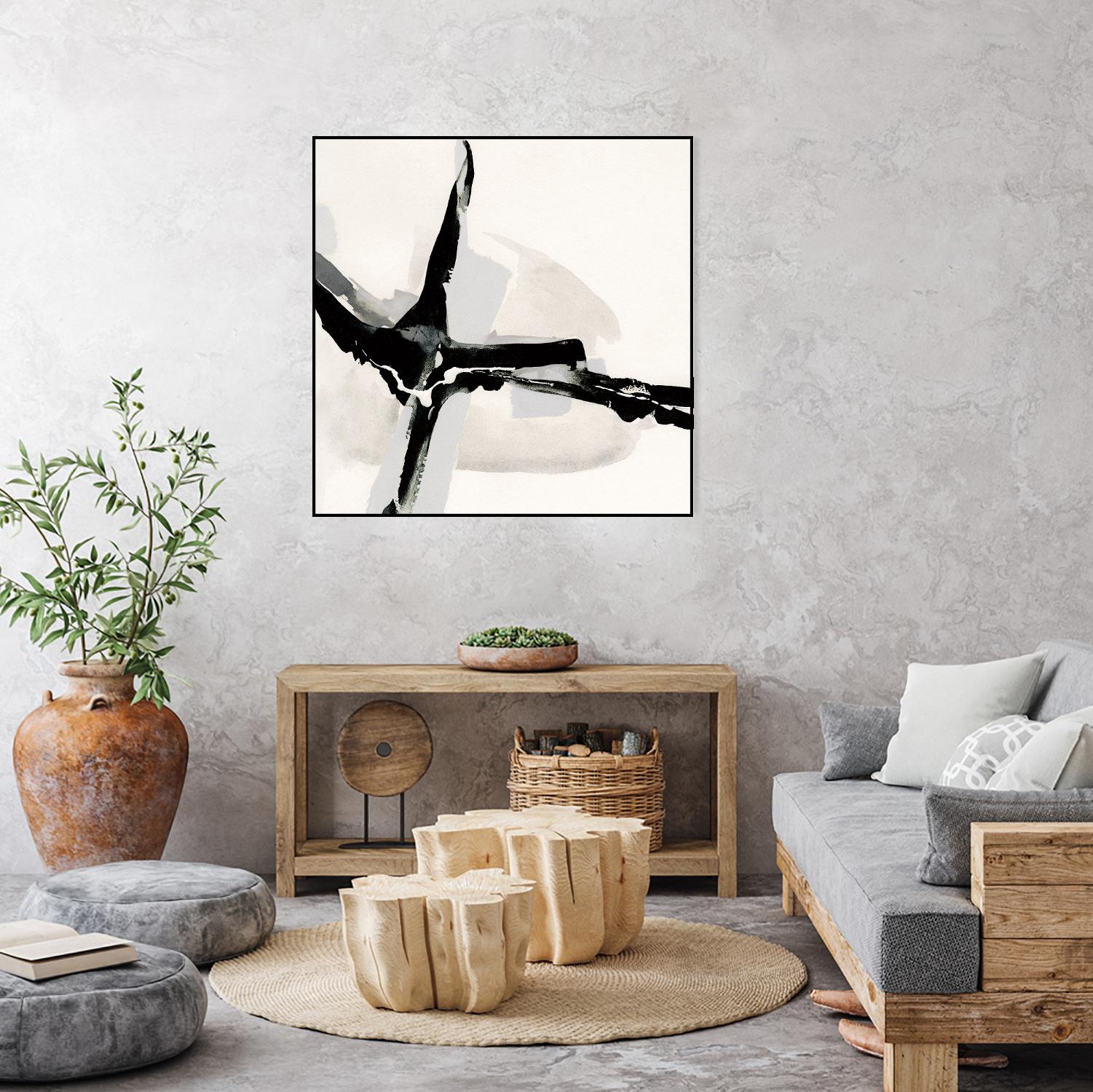 Creamy Neutral I by Chris Paschke on GIANT ART - white abstract