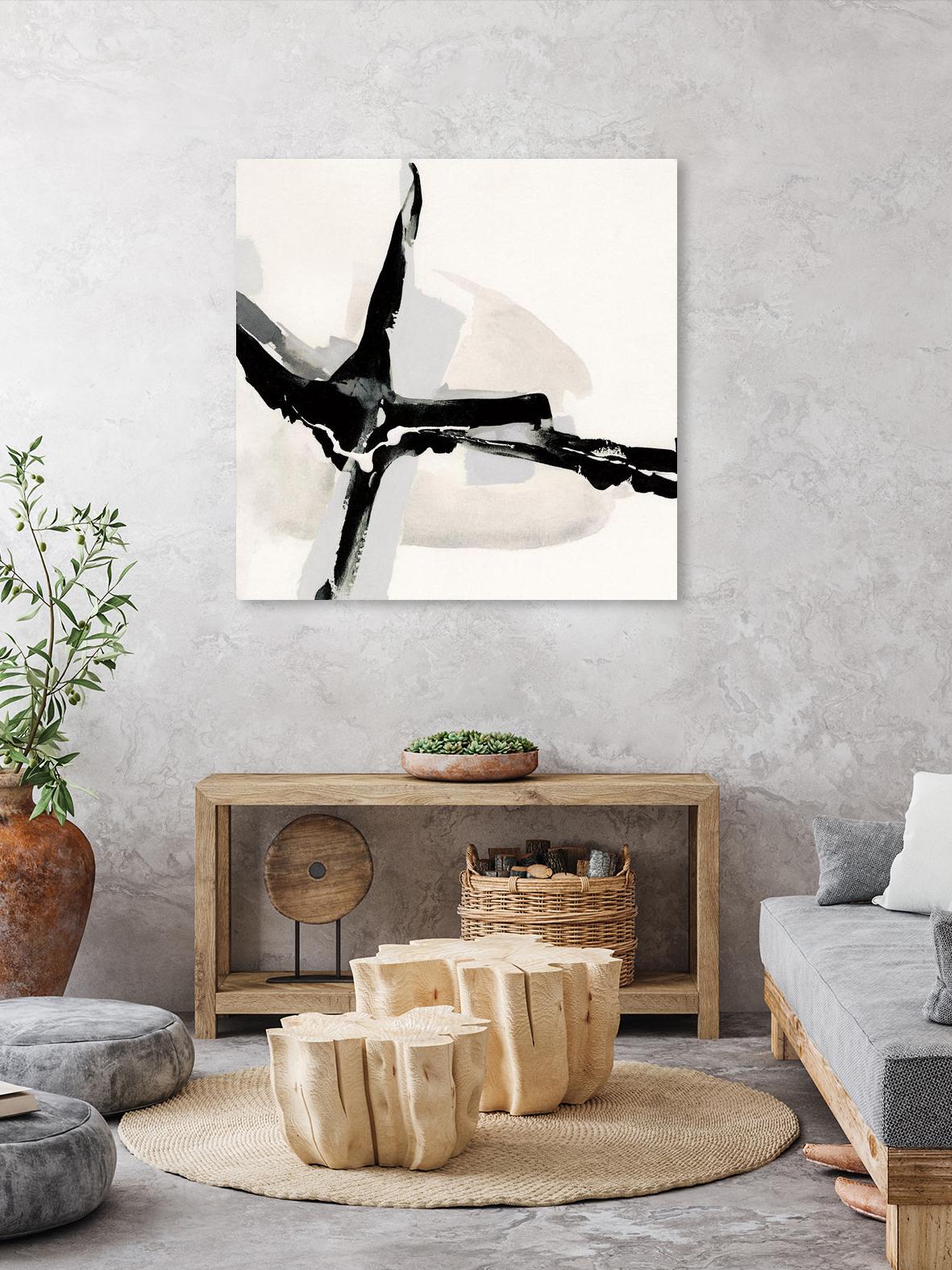 Creamy Neutral I by Chris Paschke on GIANT ART - white abstract