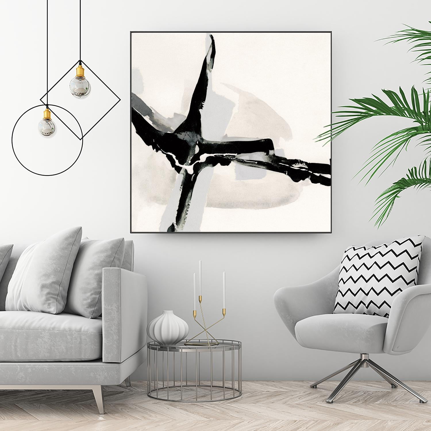 Creamy Neutral I by Chris Paschke on GIANT ART - white abstract