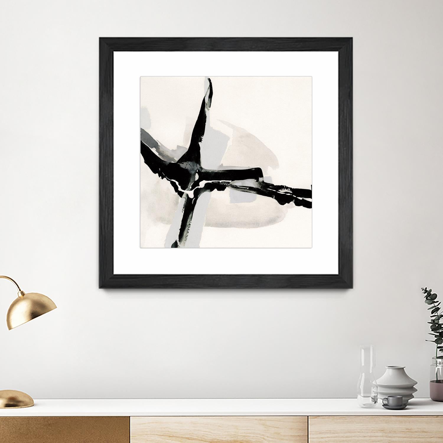 Creamy Neutral I by Chris Paschke on GIANT ART - white abstract