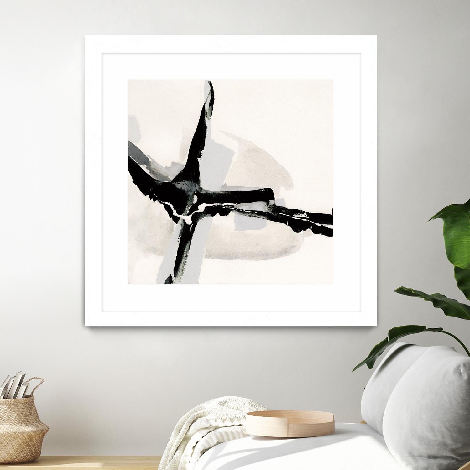 Creamy Neutral I by Chris Paschke on GIANT ART - white abstract