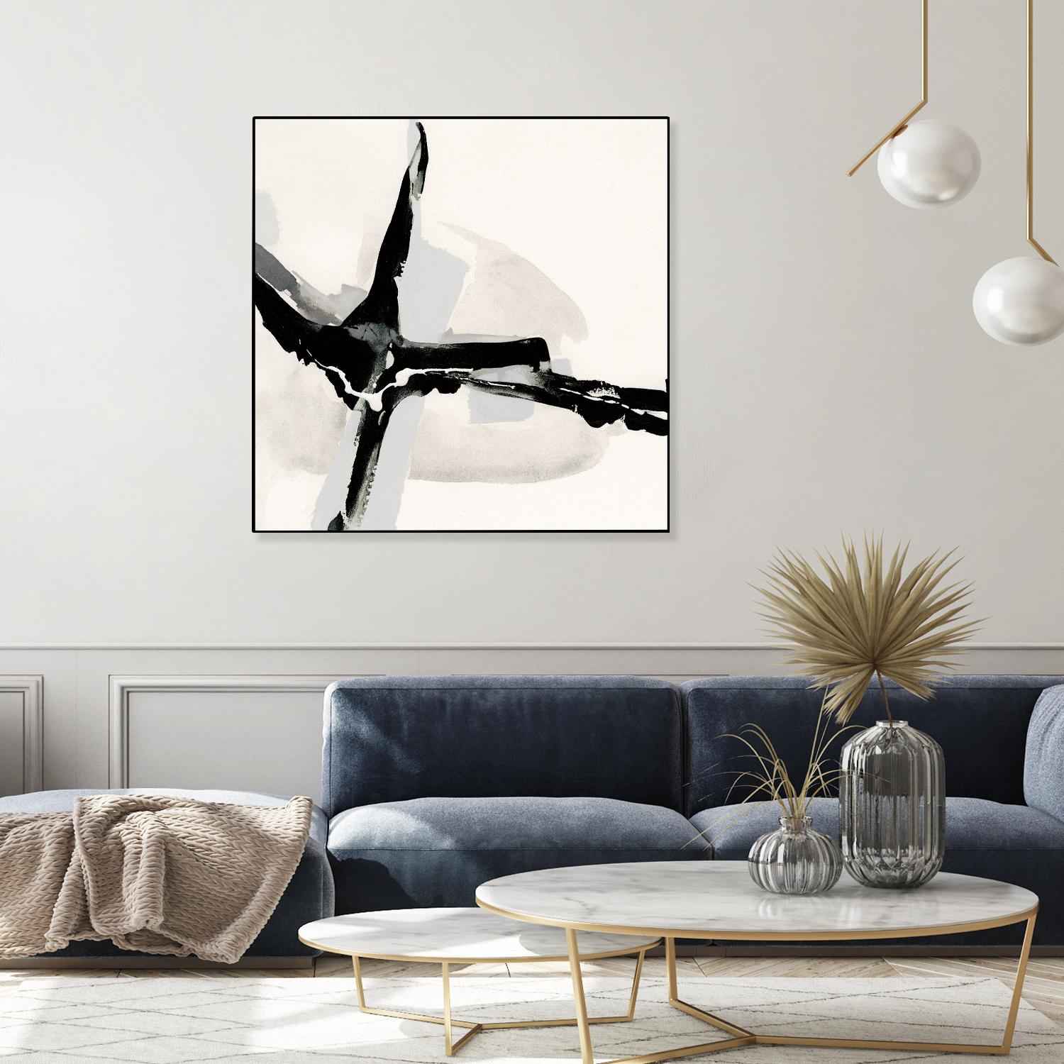 Creamy Neutral I by Chris Paschke on GIANT ART - white abstract