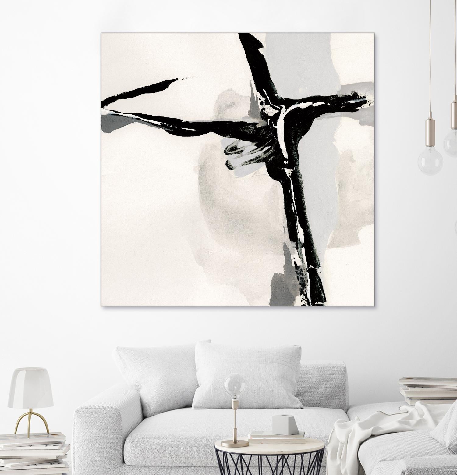 Creamy Neutral II by Chris Paschke on GIANT ART - white abstract