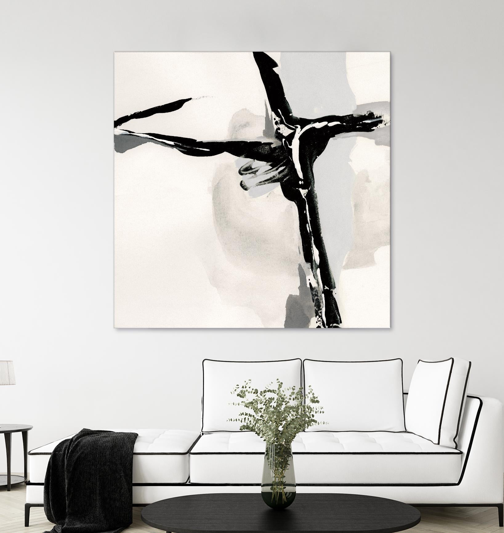 Creamy Neutral II by Chris Paschke on GIANT ART - white abstract