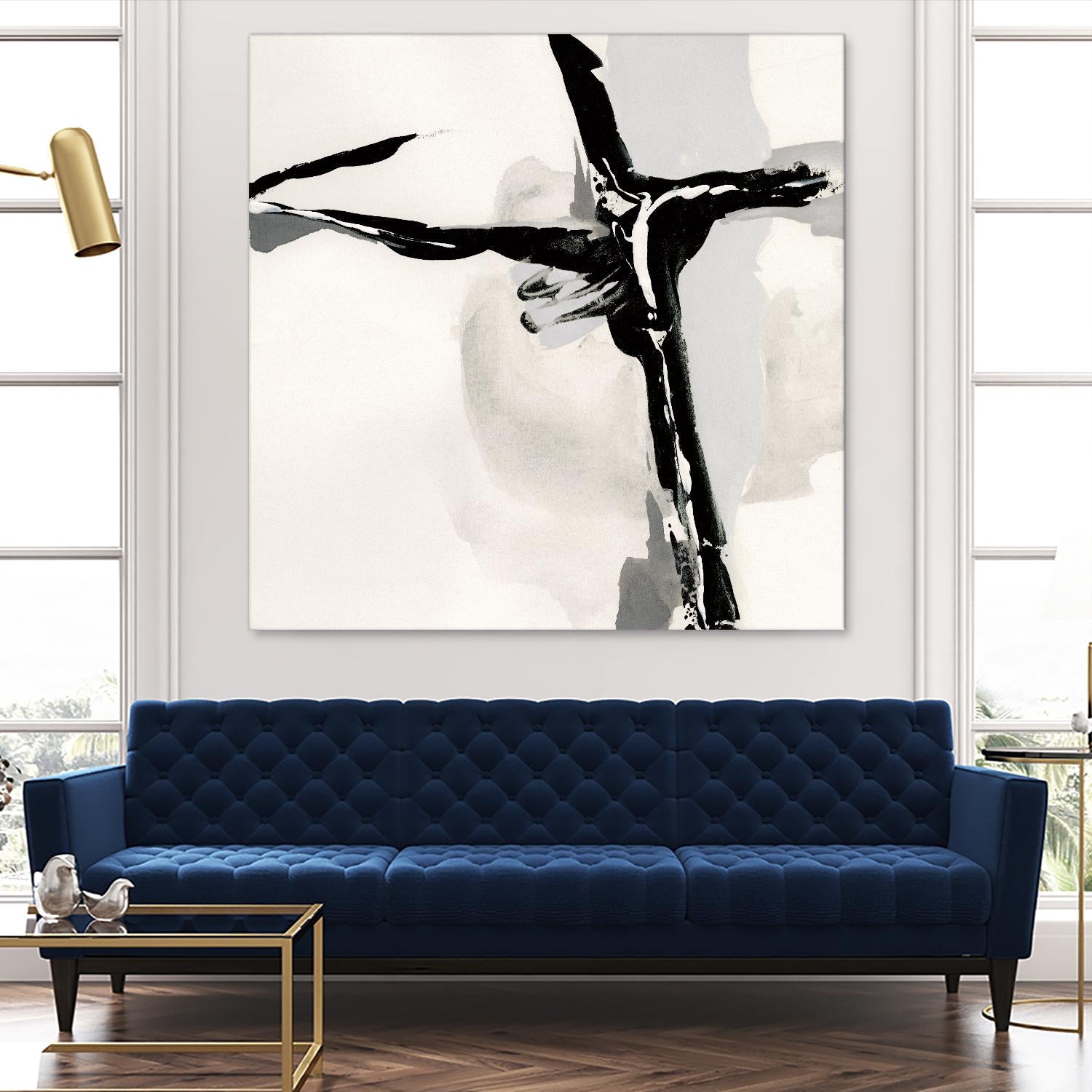 Creamy Neutral II by Chris Paschke on GIANT ART - white abstract