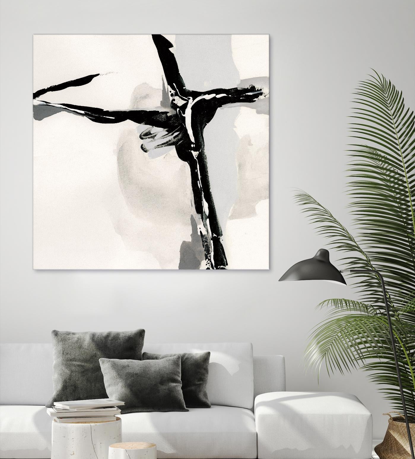 Creamy Neutral II by Chris Paschke on GIANT ART - white abstract