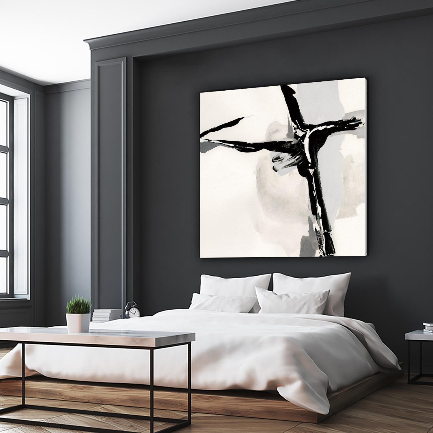 Creamy Neutral II by Chris Paschke on GIANT ART - white abstract