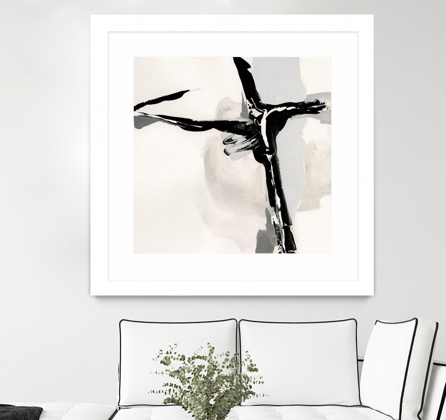 Creamy Neutral II by Chris Paschke on GIANT ART - white abstract