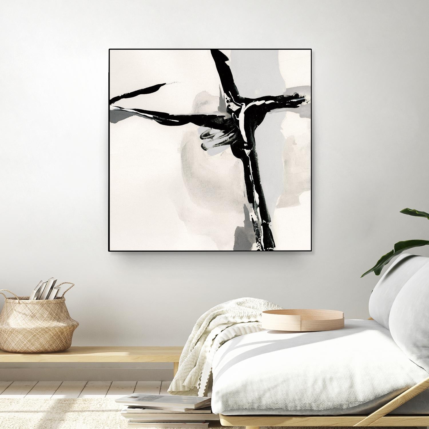 Creamy Neutral II by Chris Paschke on GIANT ART - white abstract