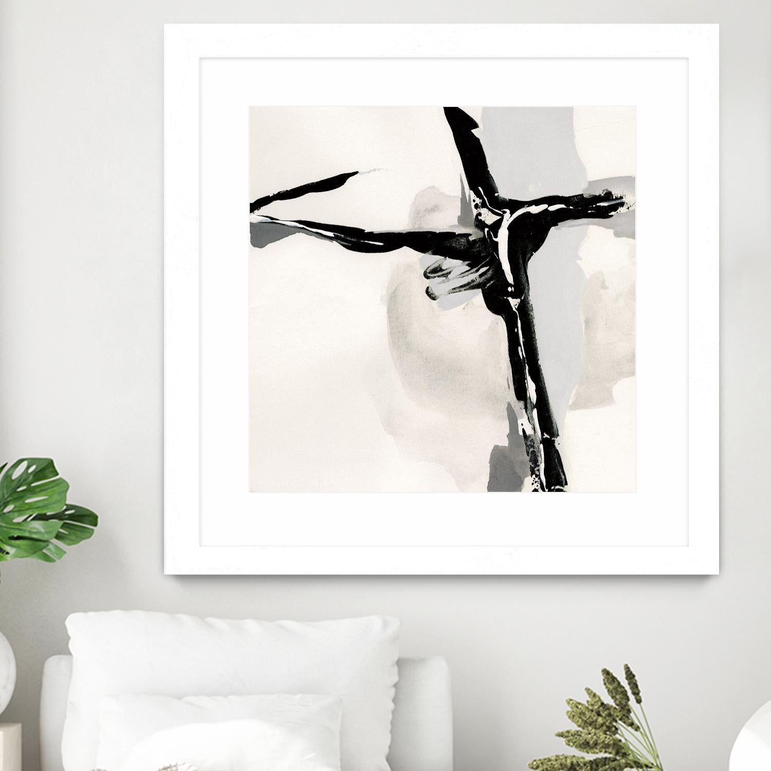 Creamy Neutral II by Chris Paschke on GIANT ART - white abstract