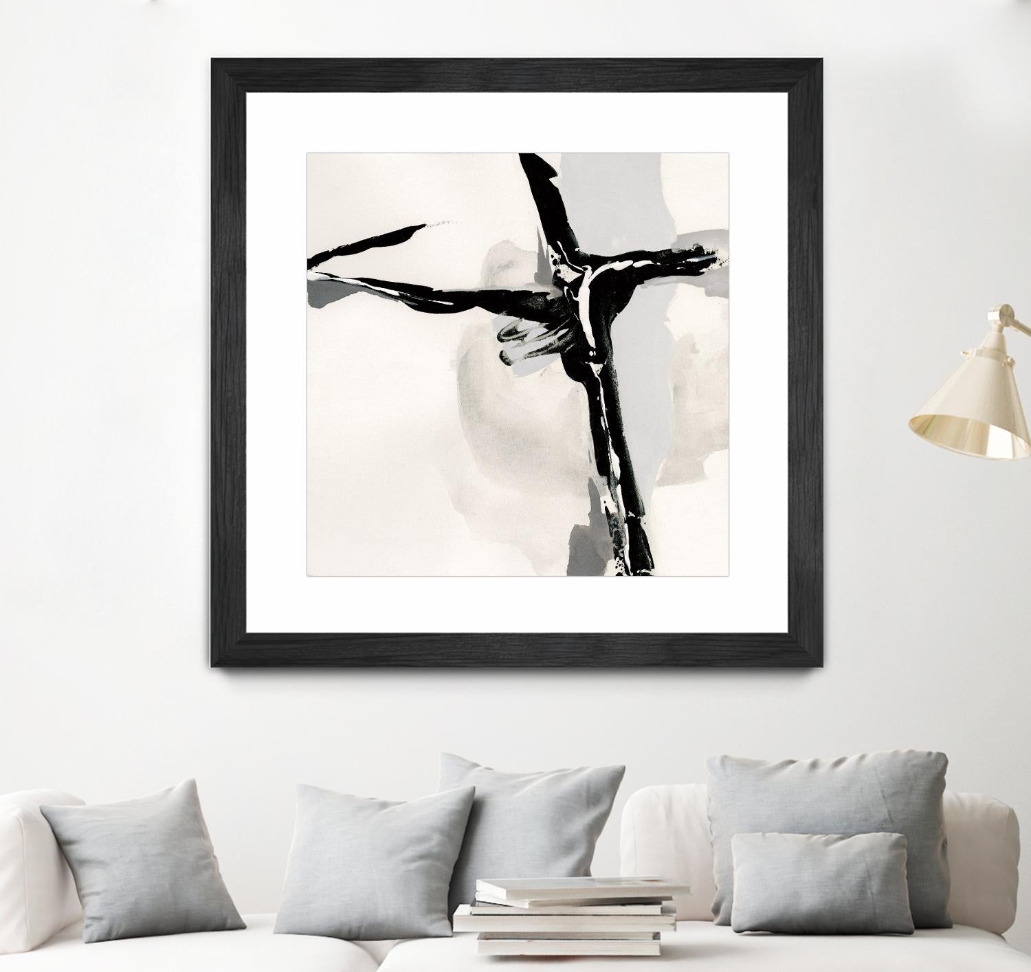 Creamy Neutral II by Chris Paschke on GIANT ART - white abstract