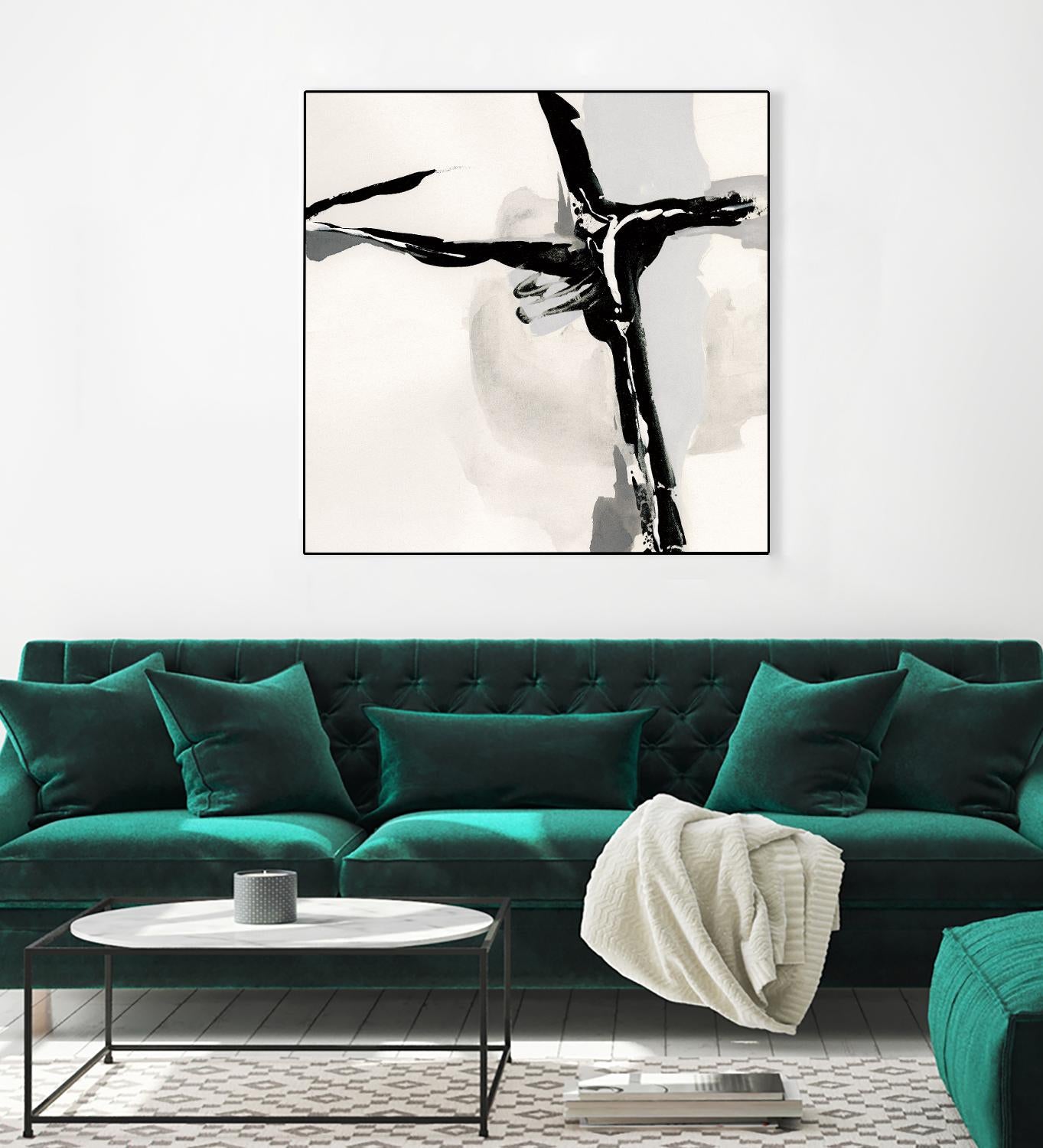 Creamy Neutral II by Chris Paschke on GIANT ART - white abstract