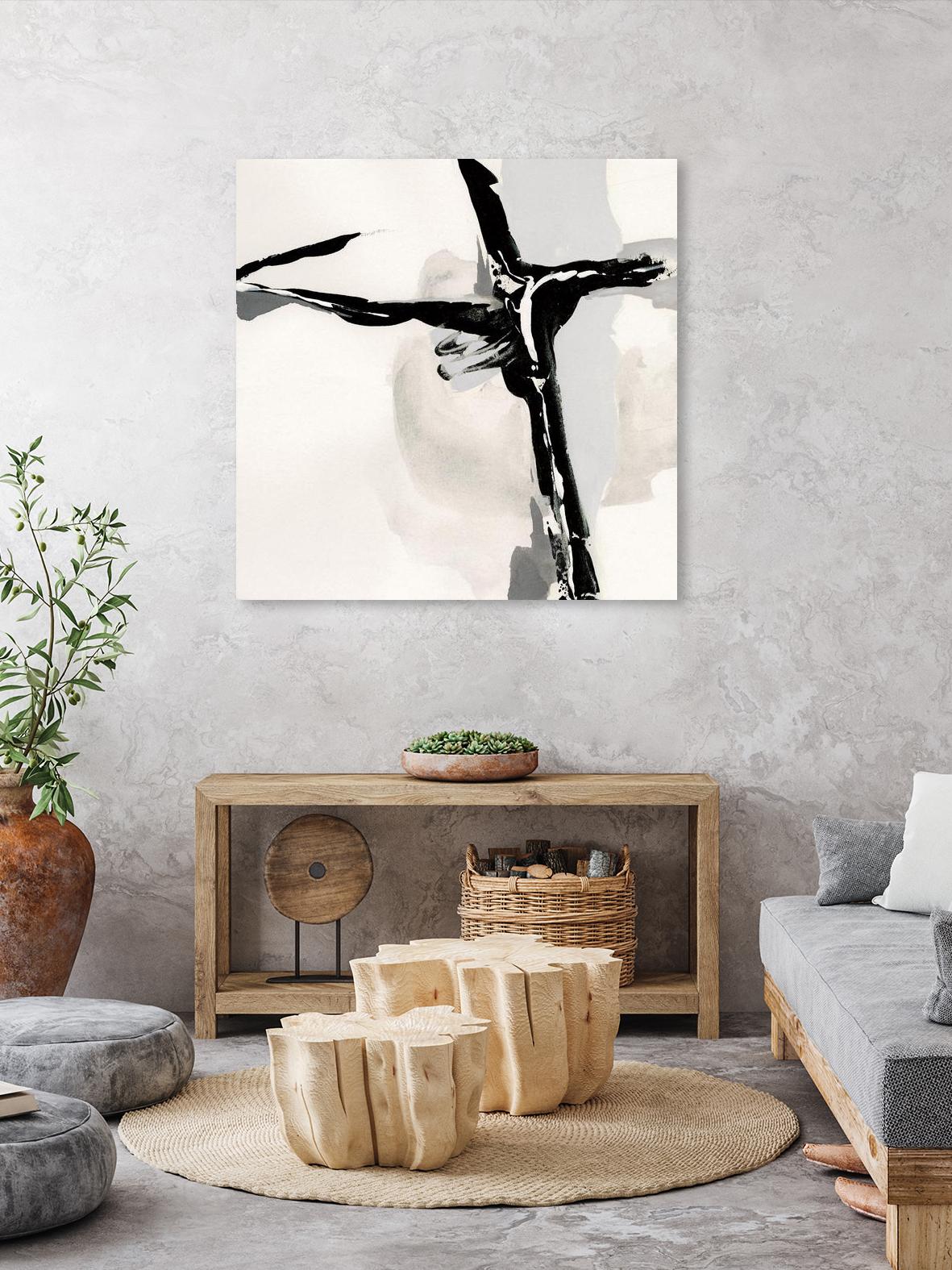 Creamy Neutral II by Chris Paschke on GIANT ART - white abstract