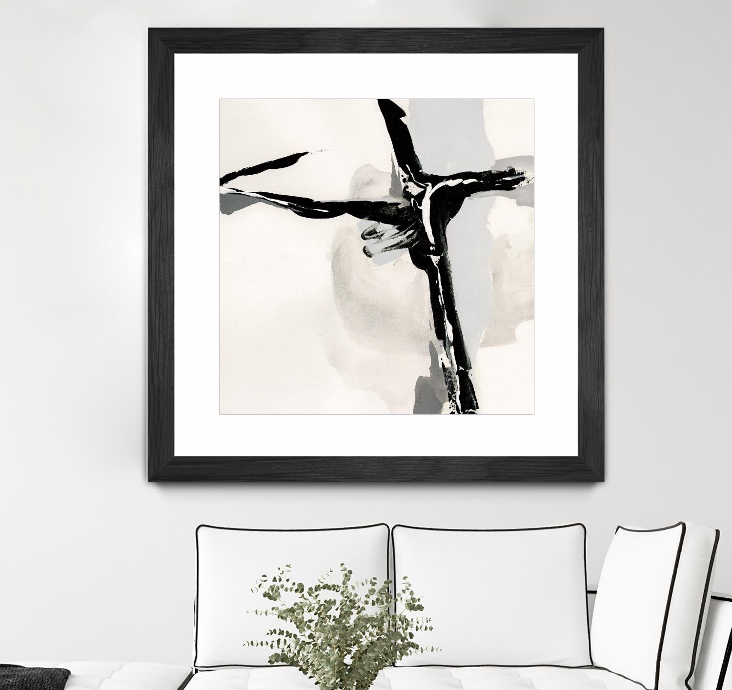 Creamy Neutral II by Chris Paschke on GIANT ART - white abstract