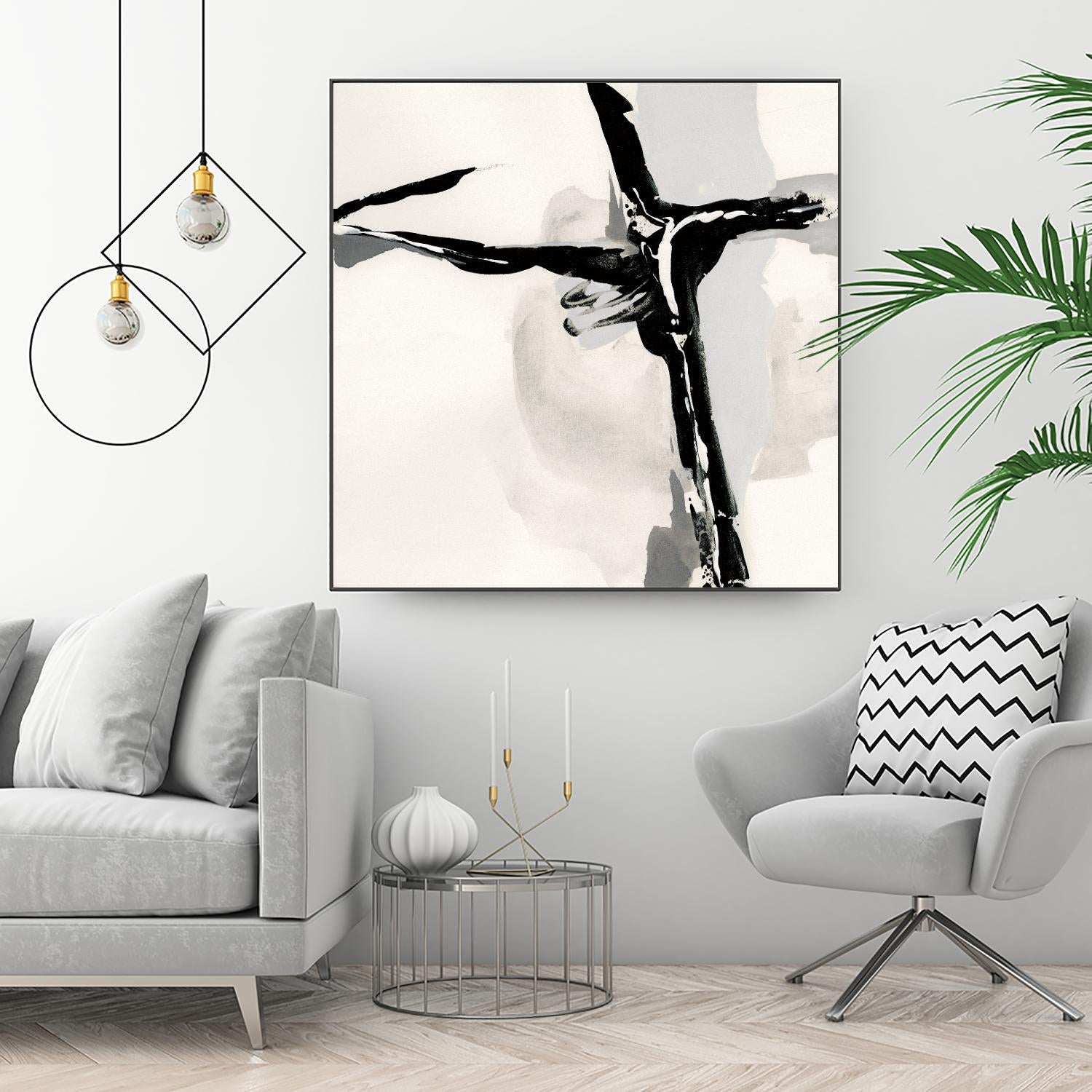 Creamy Neutral II by Chris Paschke on GIANT ART - white abstract