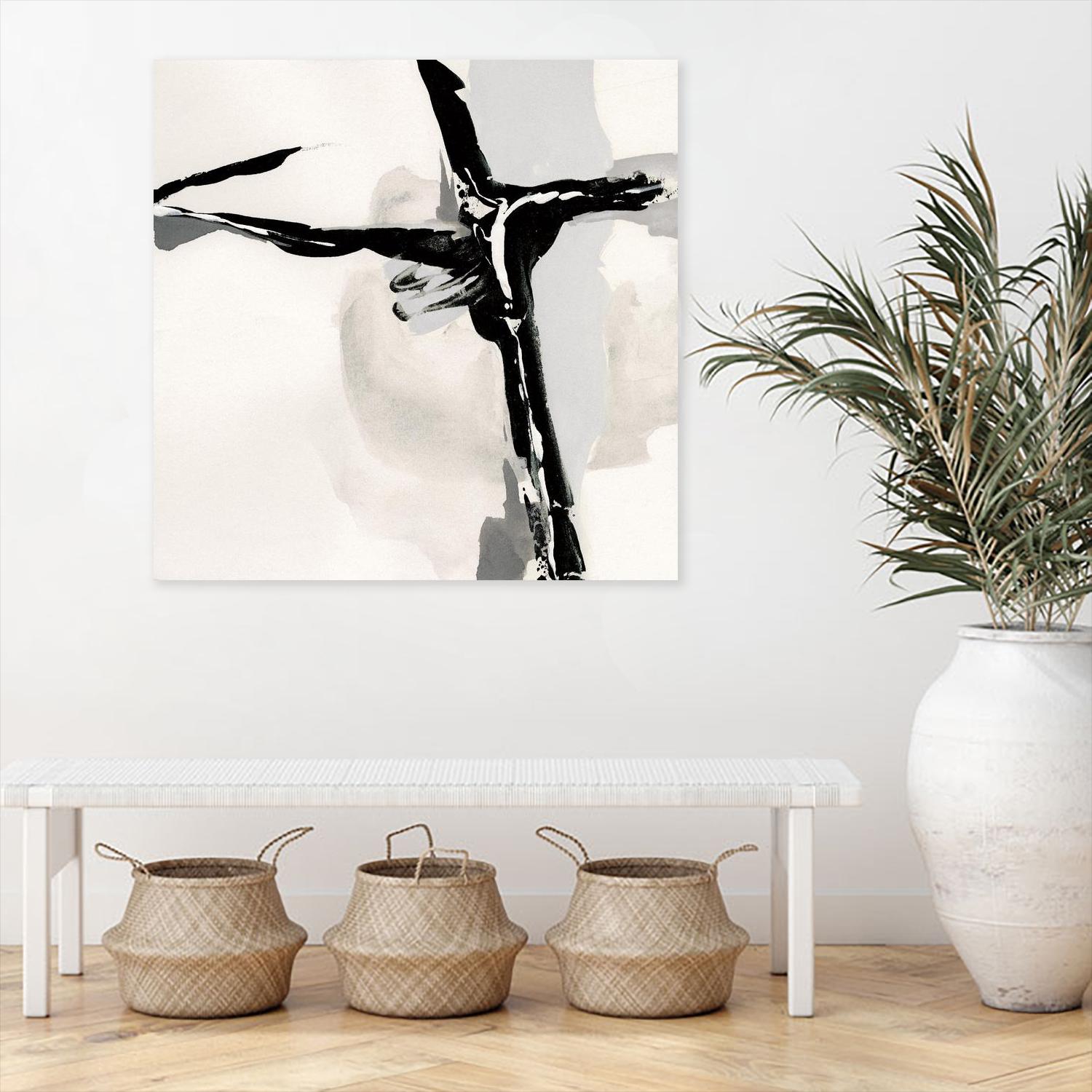 Creamy Neutral II by Chris Paschke on GIANT ART - white abstract