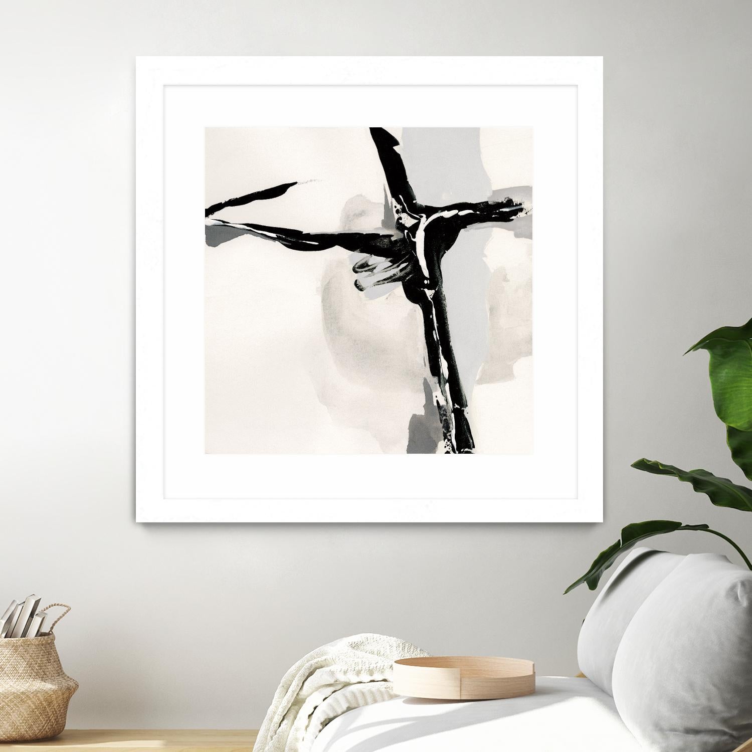 Creamy Neutral II by Chris Paschke on GIANT ART - white abstract