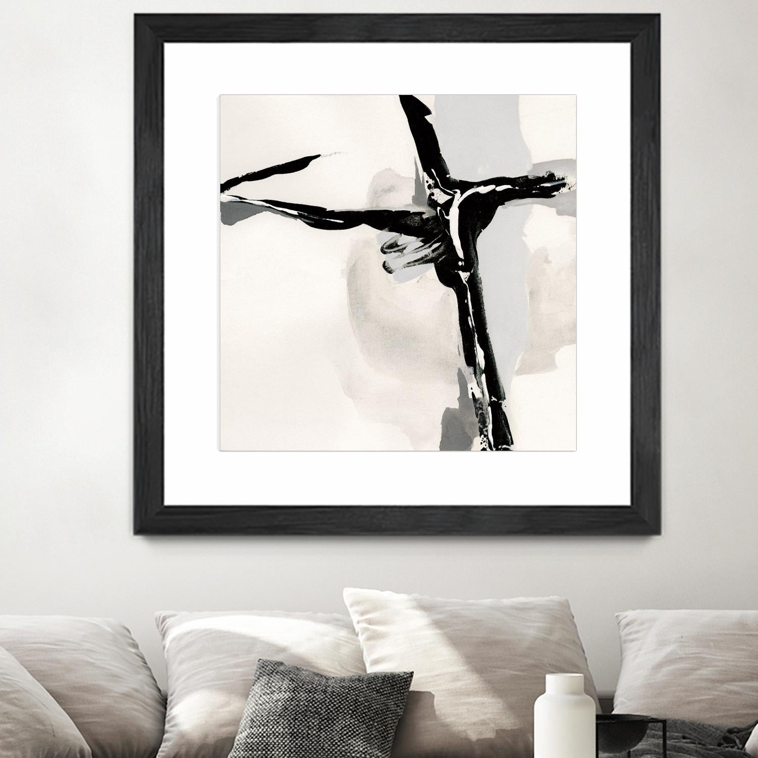 Creamy Neutral II by Chris Paschke on GIANT ART - white abstract