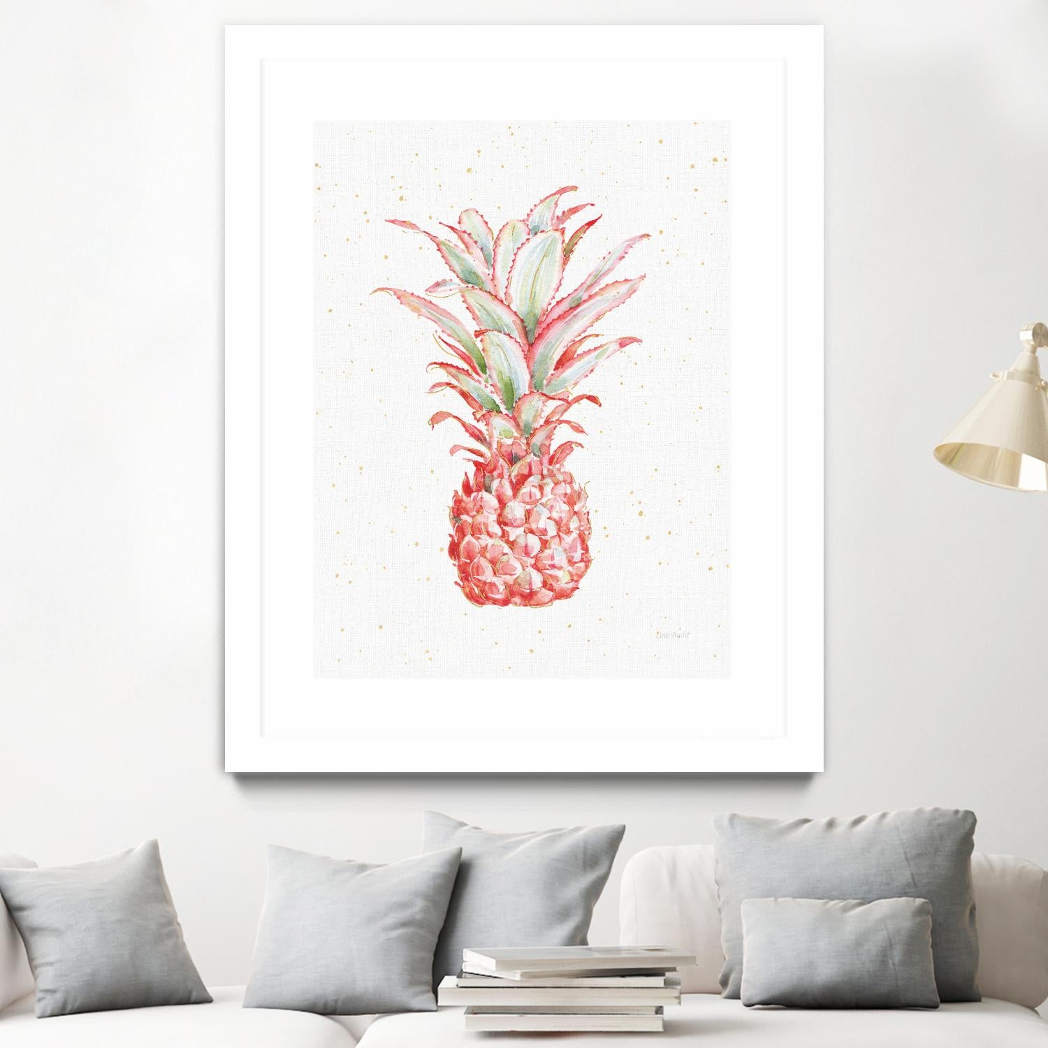 Gracefully Pink XII by Lisa Audit on GIANT ART - pink tropical