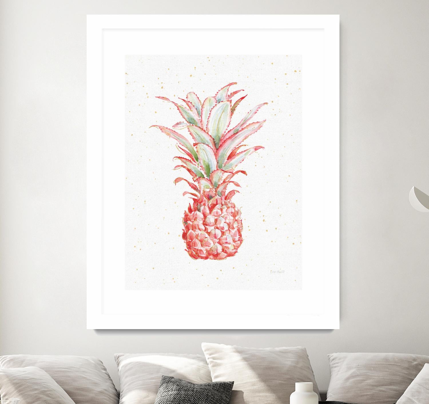 Gracefully Pink XII by Lisa Audit on GIANT ART - pink tropical