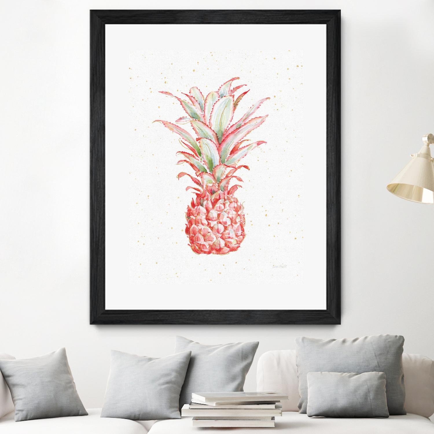 Gracefully Pink XII by Lisa Audit on GIANT ART - pink tropical