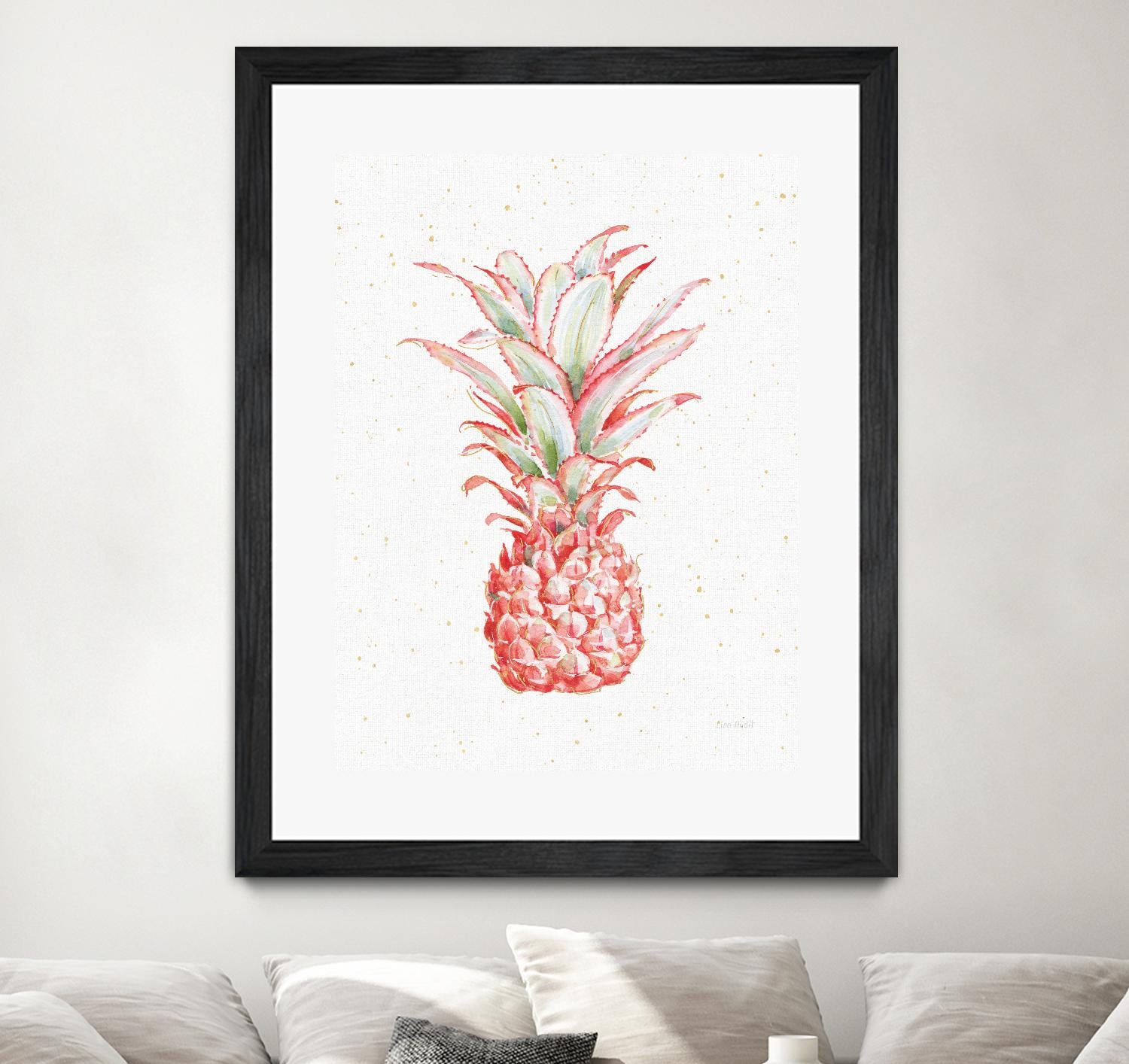 Gracefully Pink XII by Lisa Audit on GIANT ART - pink tropical