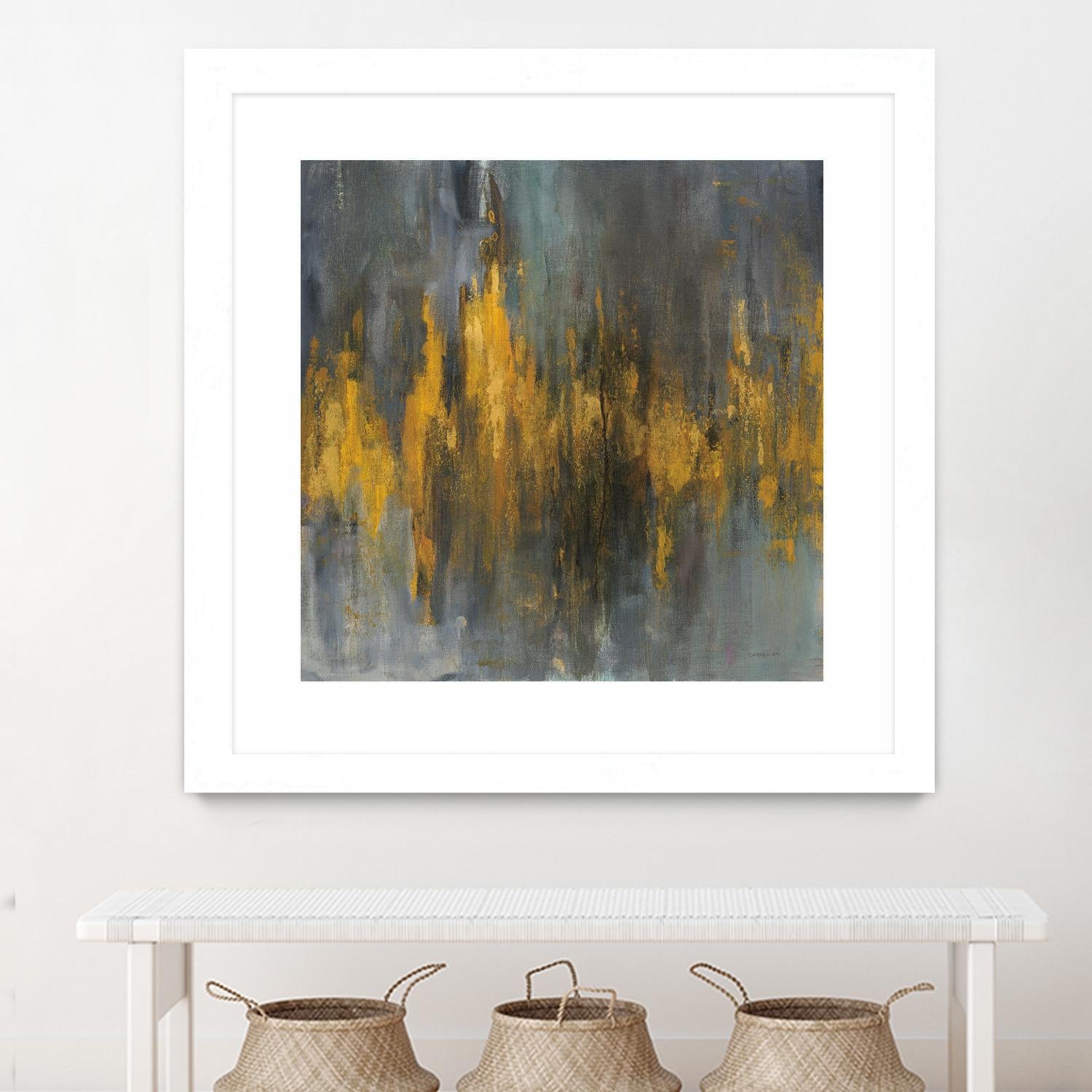 Black and Gold Abstract by Danhui Nai on GIANT ART - multi abstract abstract
