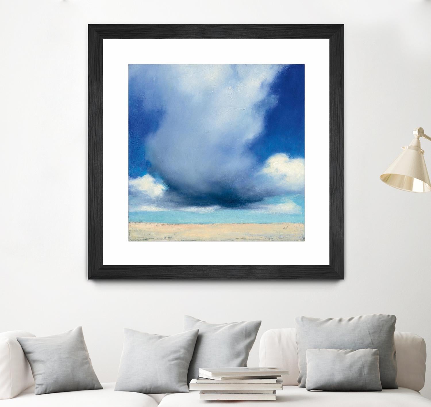 Beach Clouds I by Julia Purinton on GIANT ART - multi coastal & nautical beaches