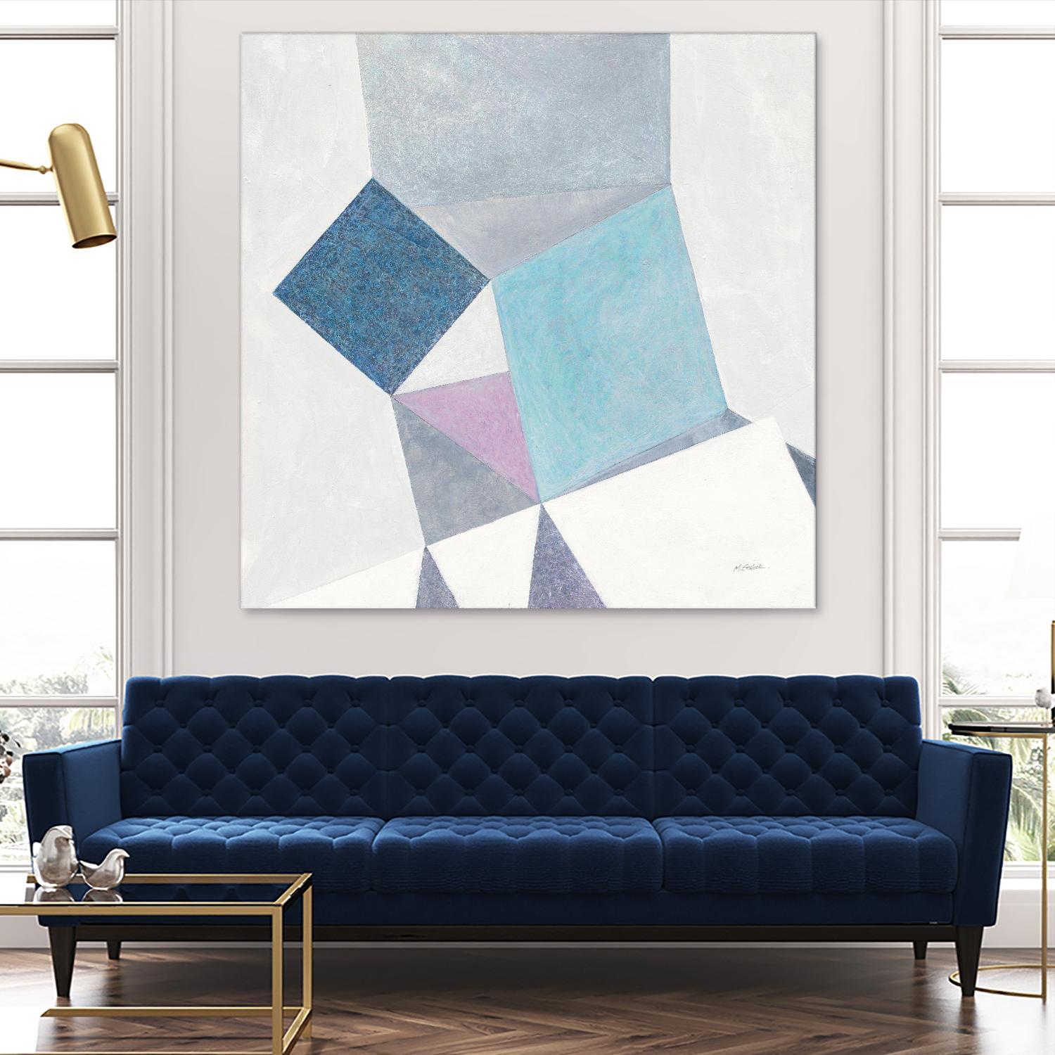 Bay Bridge V1 by Terri Burris on GIANT ART - whites & creams abstract abstract