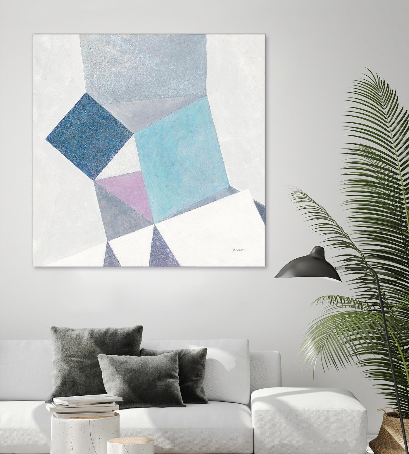 Bay Bridge V1 by Terri Burris on GIANT ART - whites & creams abstract abstract