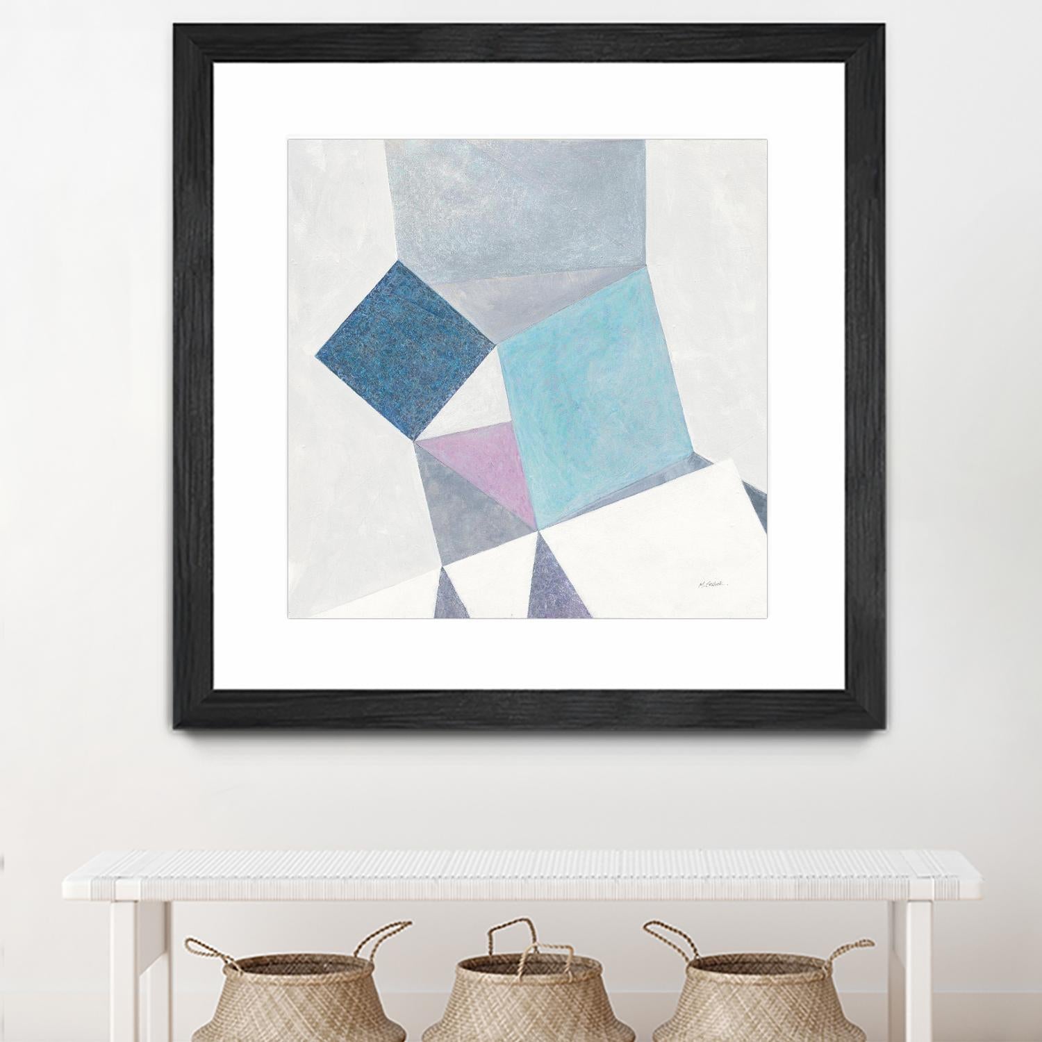 Bay Bridge V1 by Terri Burris on GIANT ART - whites & creams abstract abstract