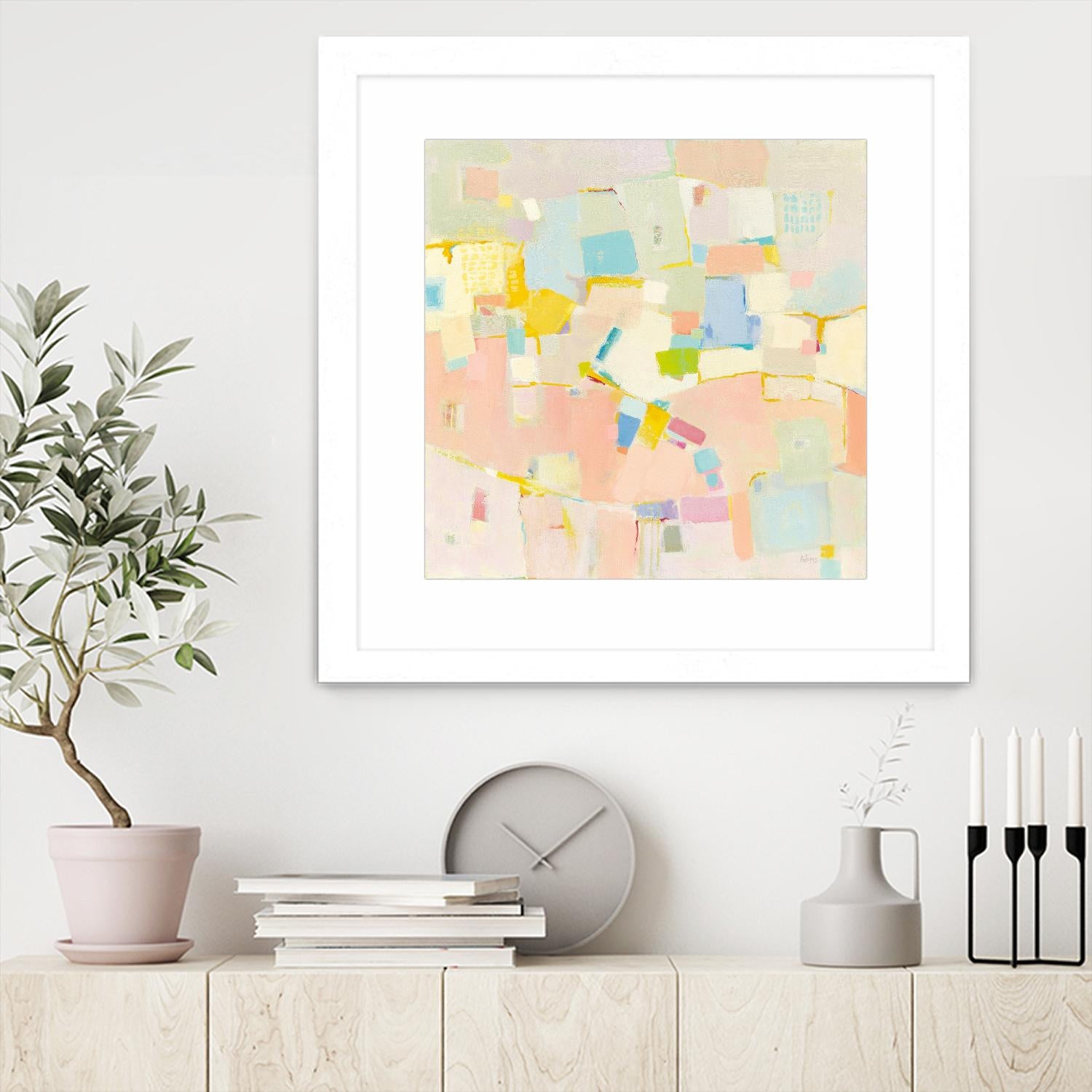 Block Party by Phyllis Adams on GIANT ART - multi abstract abstract