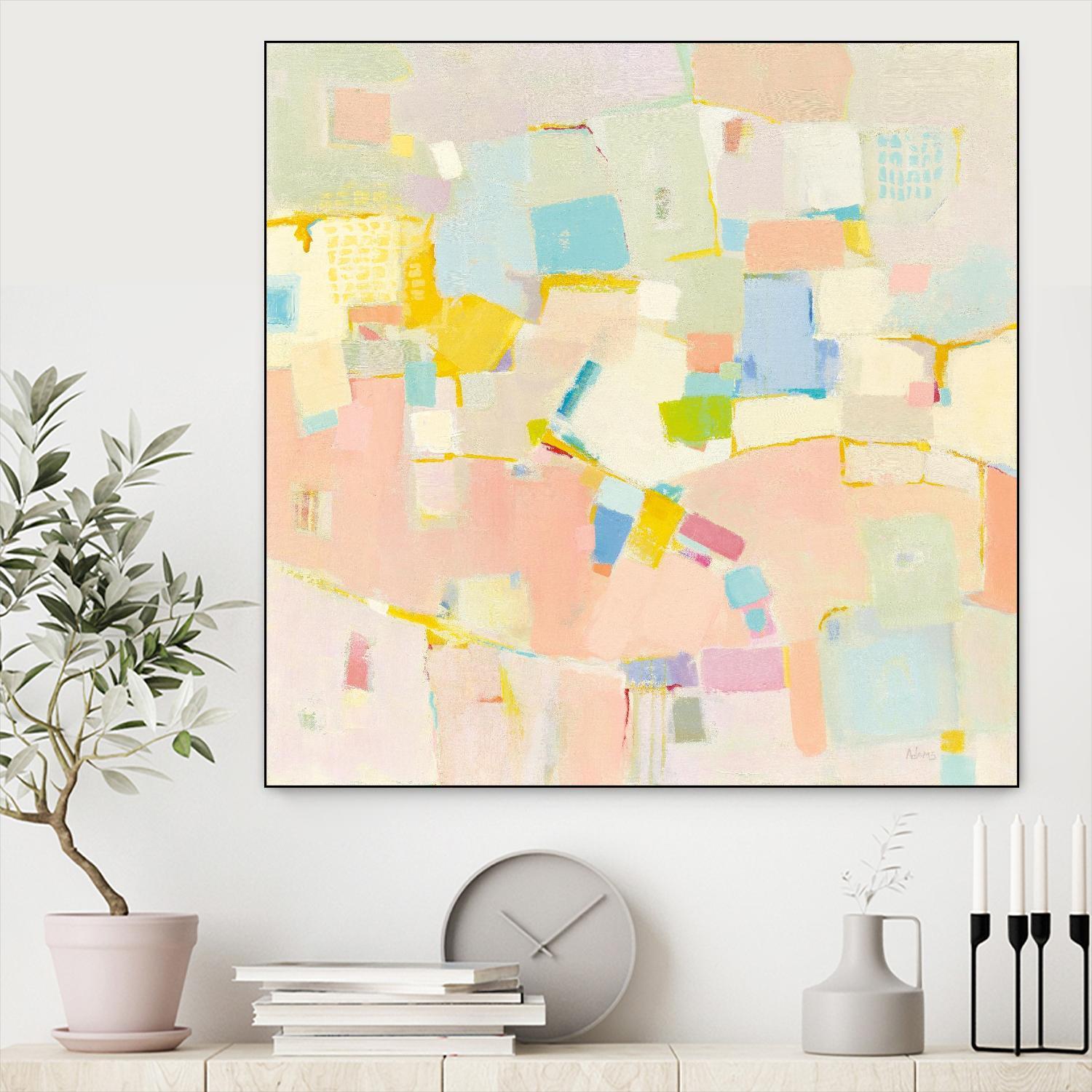 Block Party by Phyllis Adams on GIANT ART - multi abstract abstract
