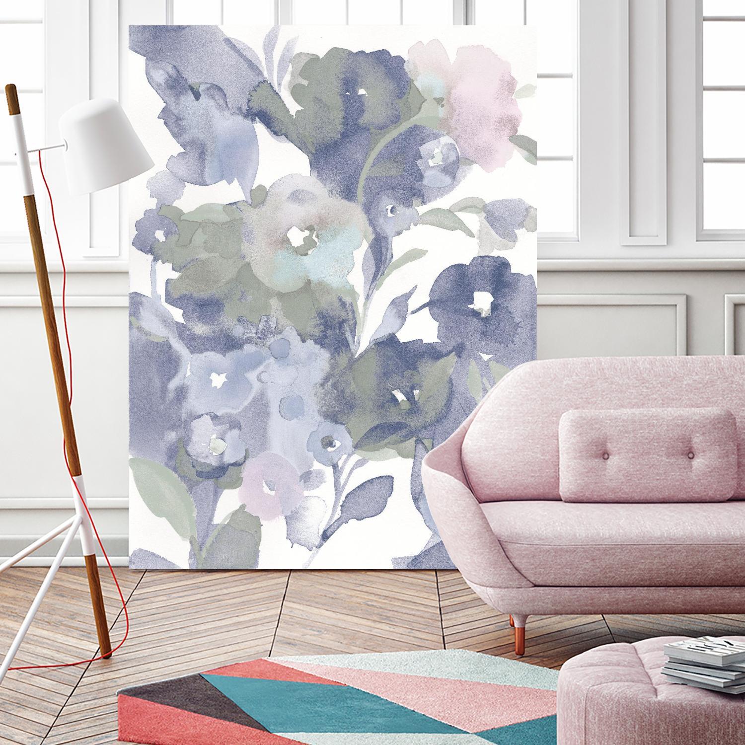 Jewel Garden I Blue by Danhui Nai on GIANT ART - multi abstract abstract