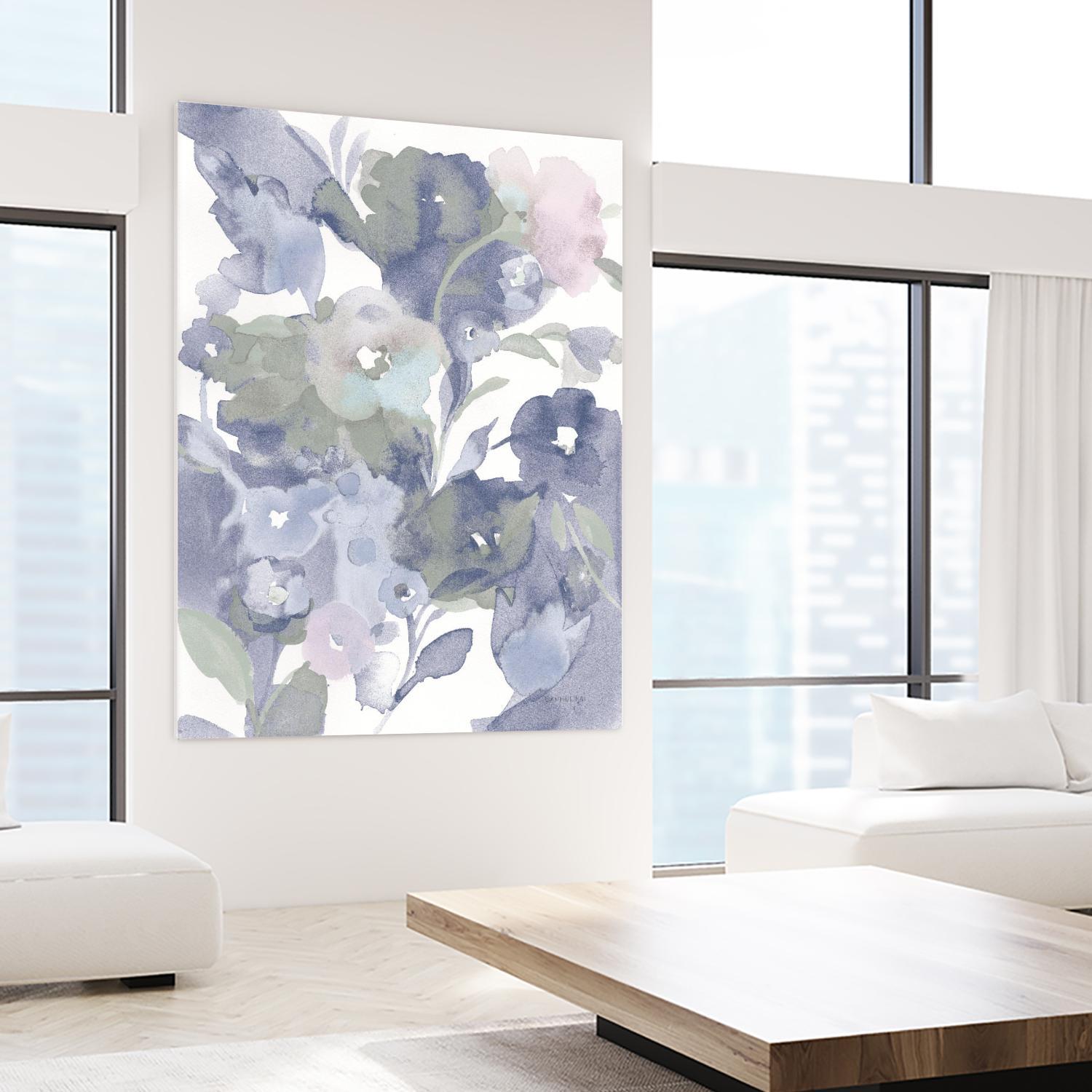 Jewel Garden I Blue by Danhui Nai on GIANT ART - multi abstract abstract