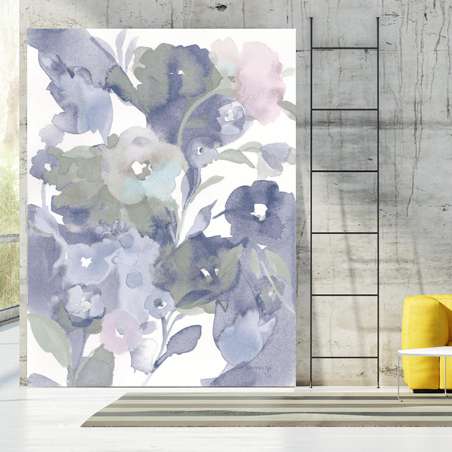 Jewel Garden I Blue by Danhui Nai on GIANT ART - multi abstract abstract